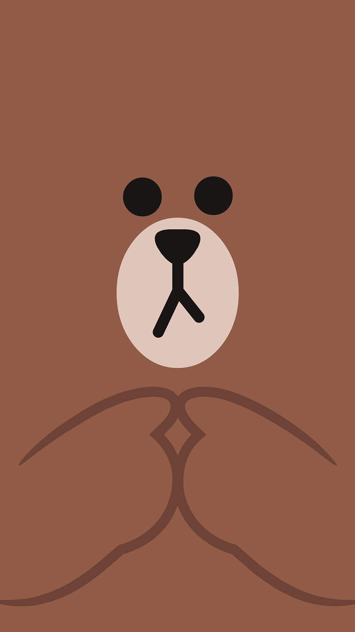 1242x2208 Cute Bear Wallpaper iPhone Wallpaper & Background