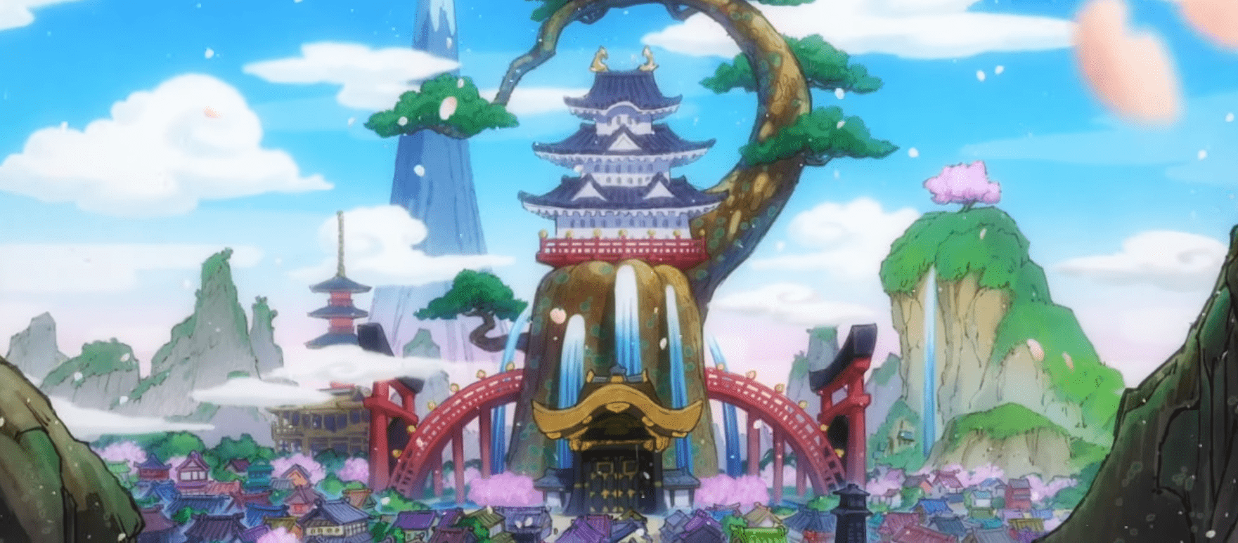 1761x773 Anime One Piece tiết lộ thiết kế nhân vật mới cho phần Wano Country