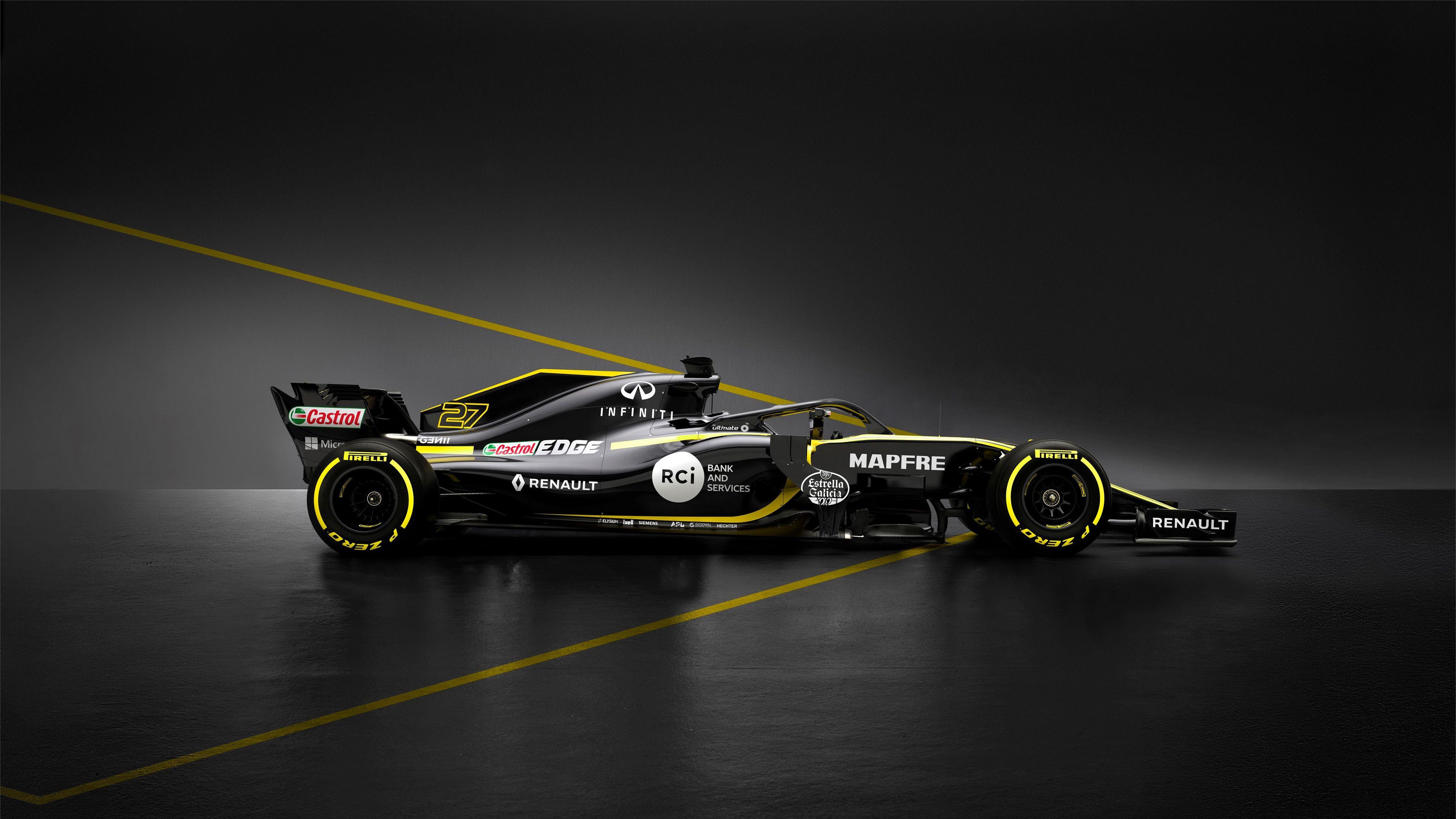 4096x2304 Renault RS18 F1 Formula 1 Car 4K 3 Wallpaper. HD Car