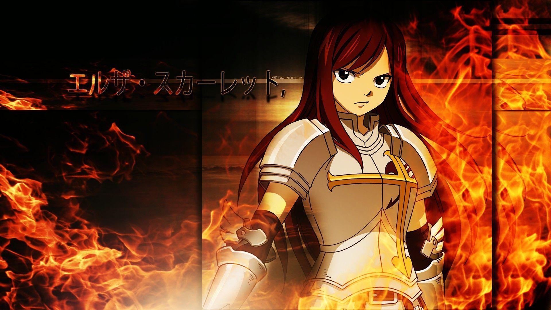 Fairy Tail Erza Scarlet Wallpapers Top Free Fairy Tail Erza Scarlet Backgrounds Wallpaperaccess