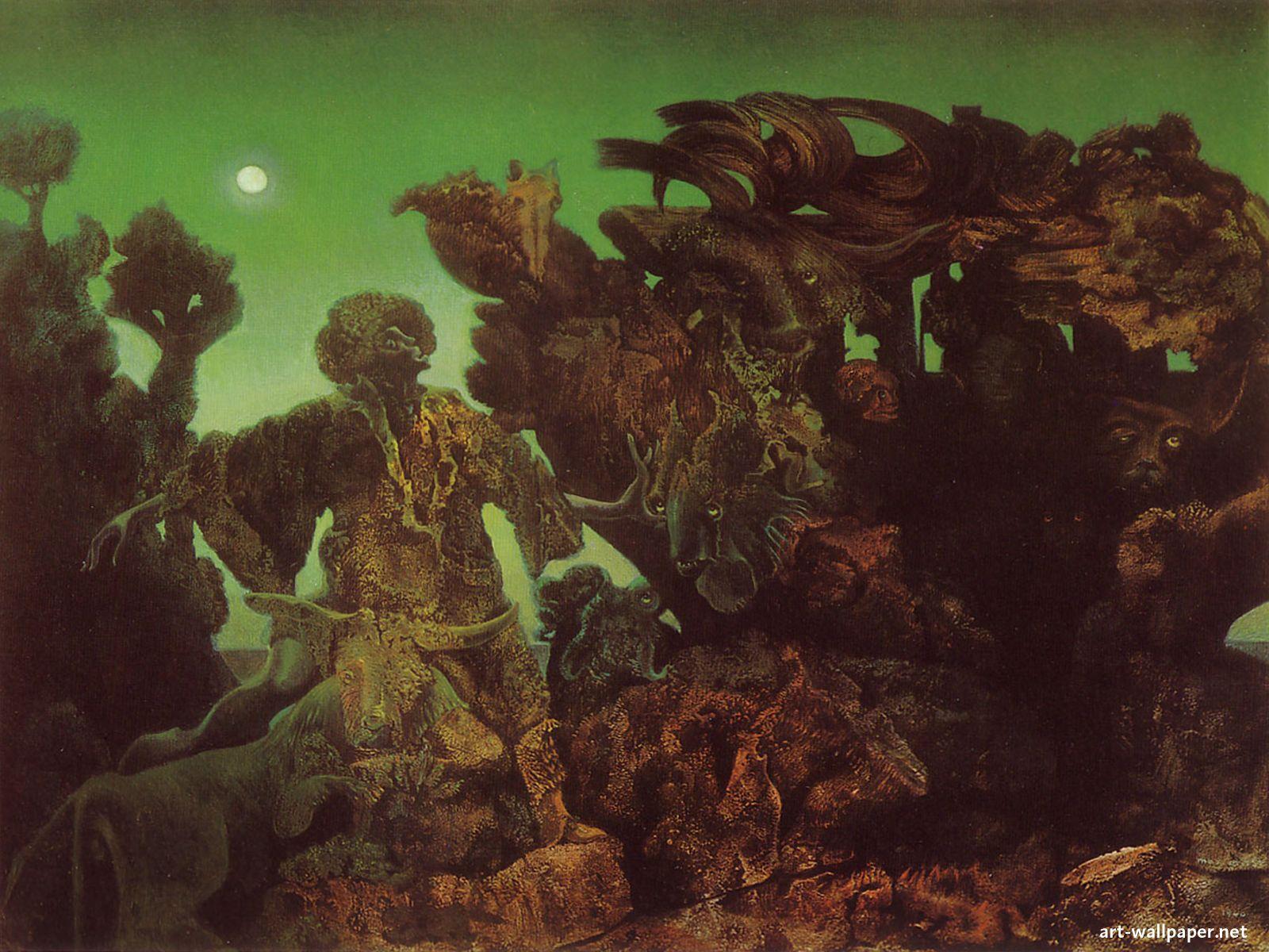 1600x1200 Max Ernst Wallpaper, Max Ernst Paintings, Art, Wallpaper