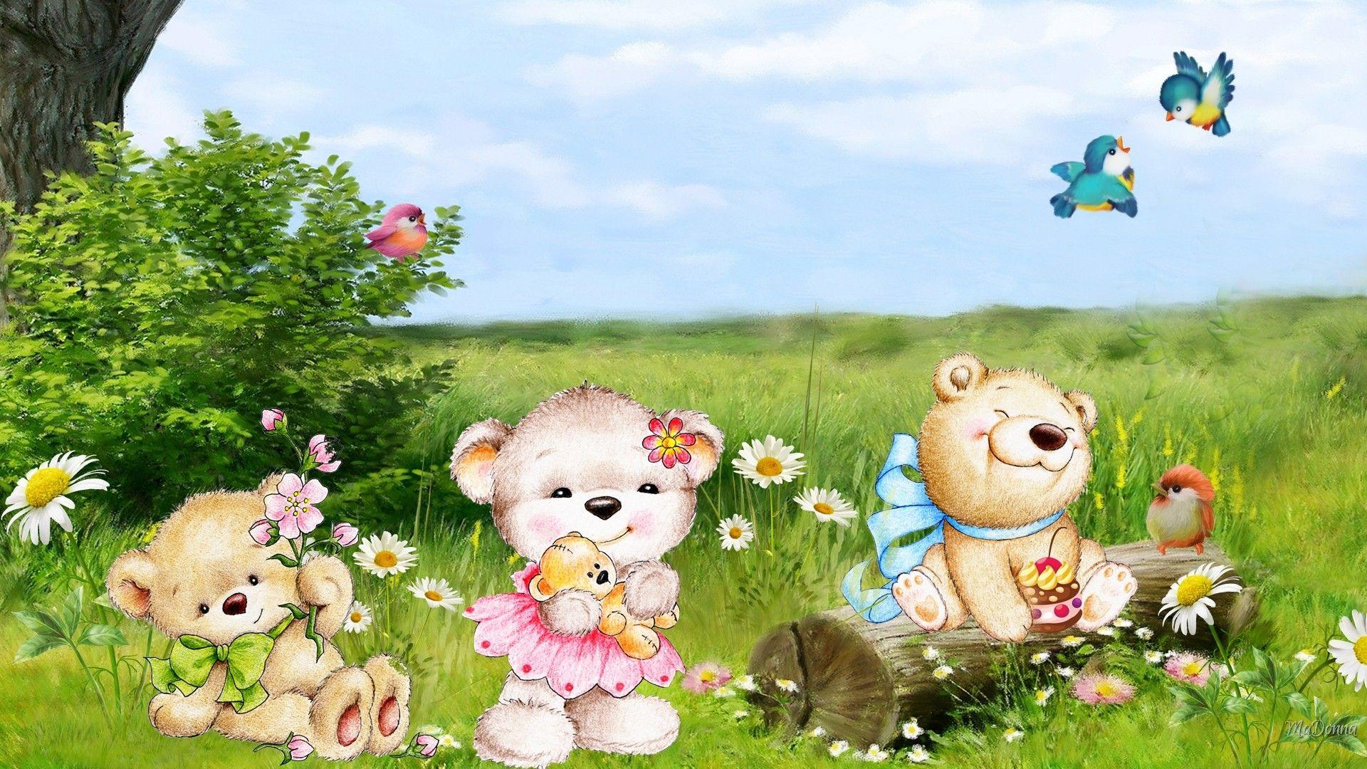 Spring Cartoon Wallpapers - Top Free Spring Cartoon Backgrounds ...