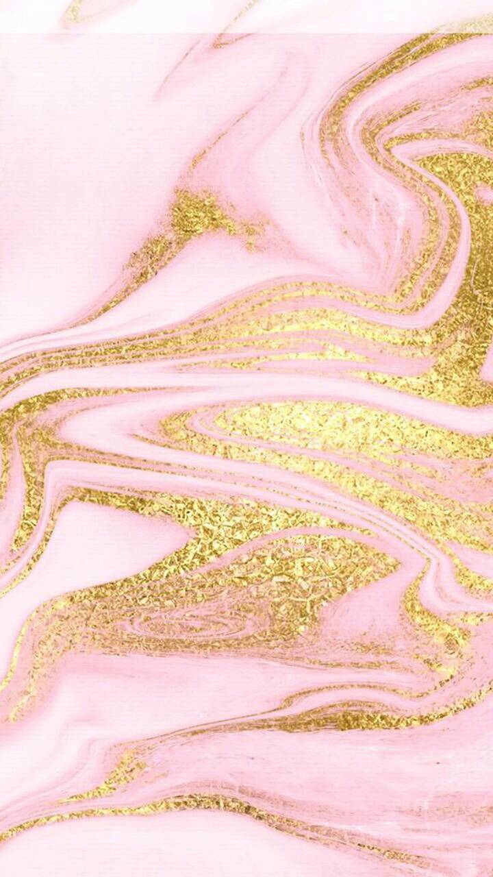 720x1280 Rose gold marble wallpaper