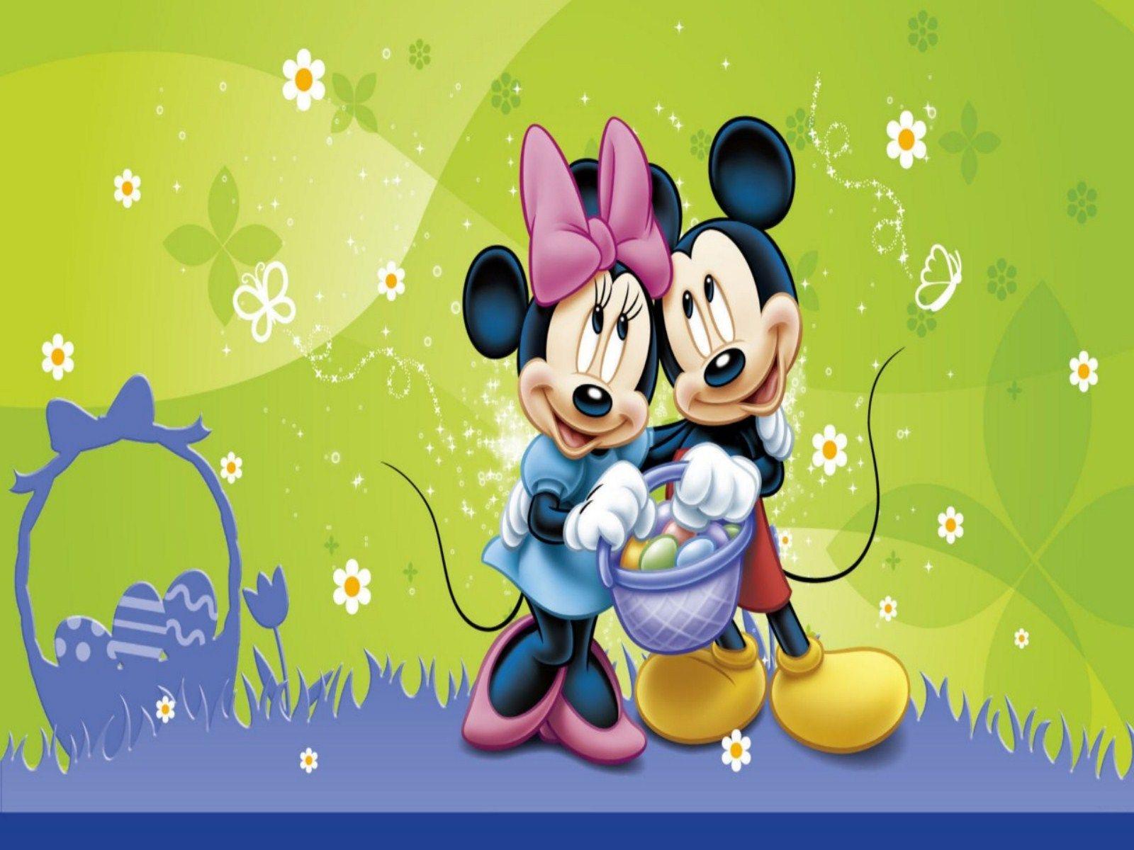 1600x1200 Mickey Mouse Spring Wallpaper