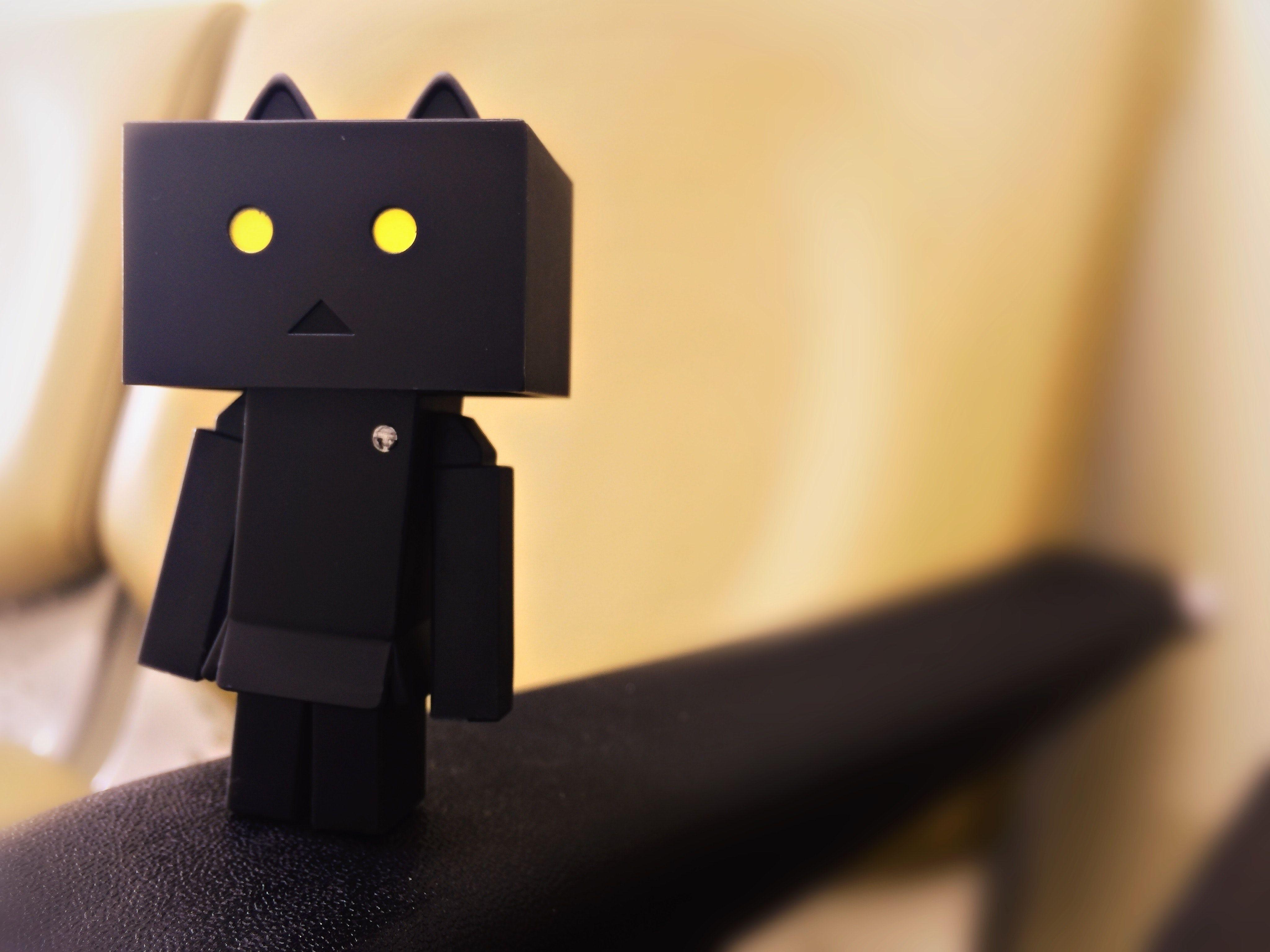 4096x3070 Black Danbo Wallpaper · Free