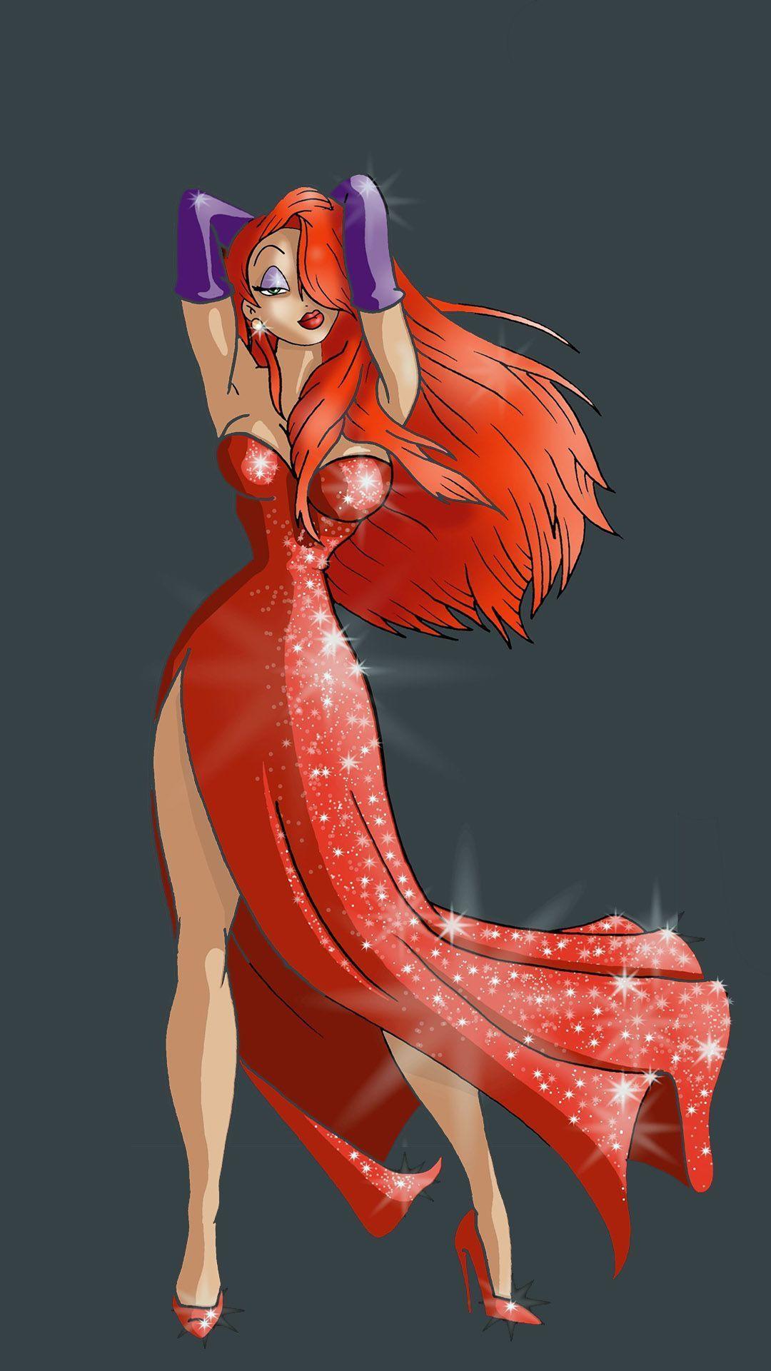 1080x1920 Free download Jessica Rabbit Wallpaper for Computer 1080x1920