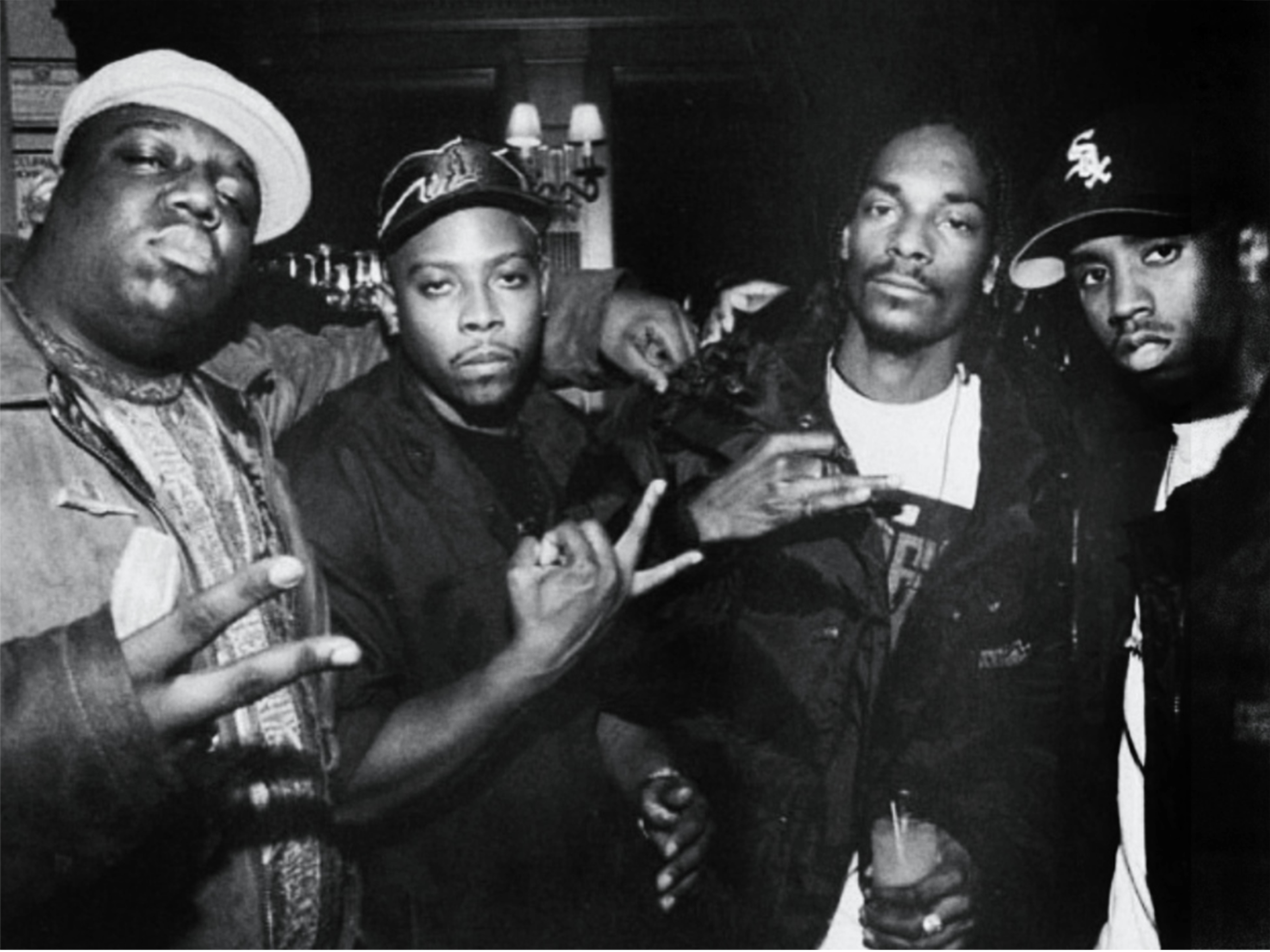 3200x2400 Legendary picture of b.i.g., nate dogg, snoop dogg and puff daddy