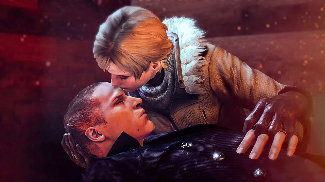 1280x720 Photos Resident Evil Resident Evil 6 Men Jake Muller Sherry Birkin