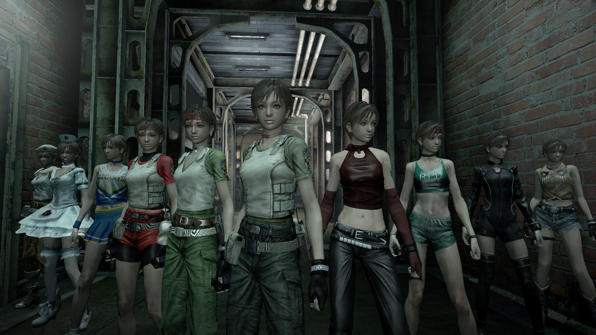 1920x1080 RE6 Mods Rebecca Chambers (re0HD) Mod for Resident Evil 6