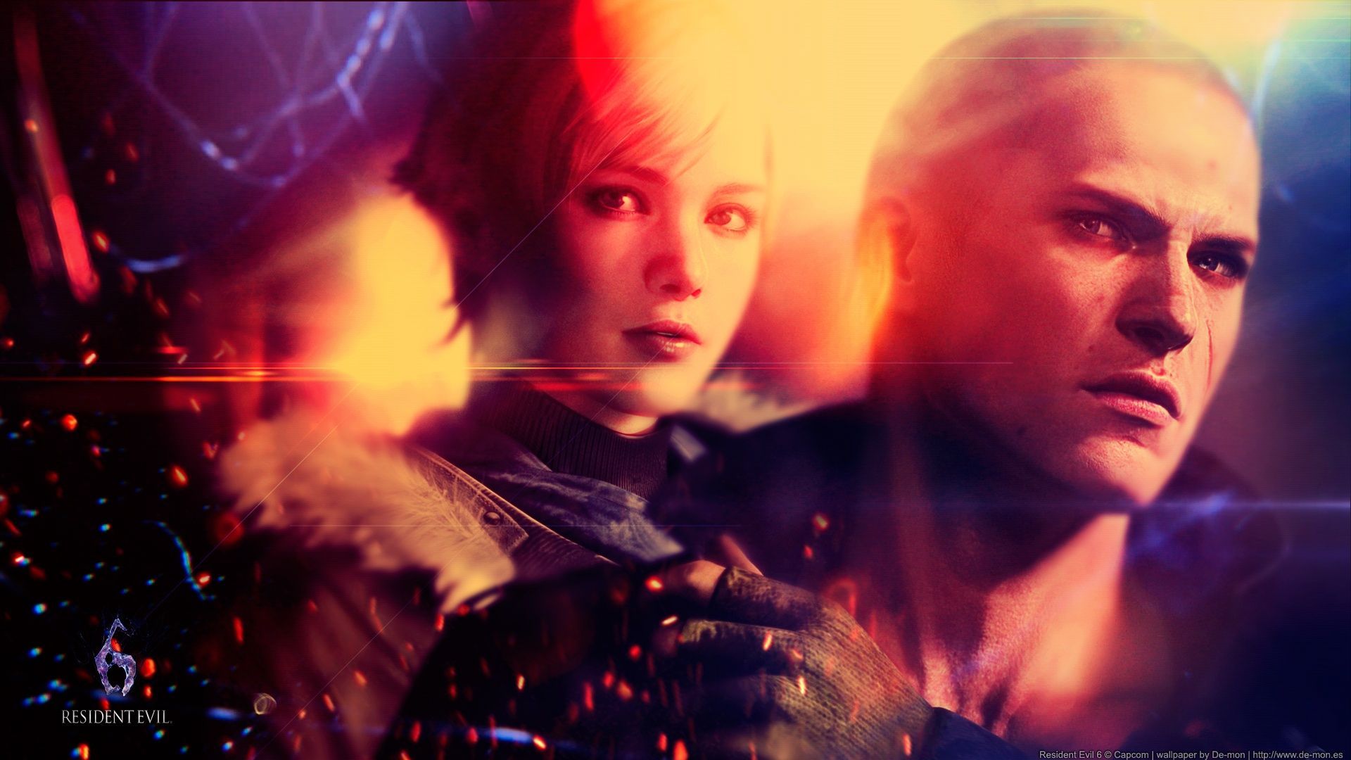 1920x1080 Wallpaper Sherry Birkin, Jake Muller, resident evil Jake Muller, sherry Birkin for mobile and desktop, section игры, resolution 1920x1080
