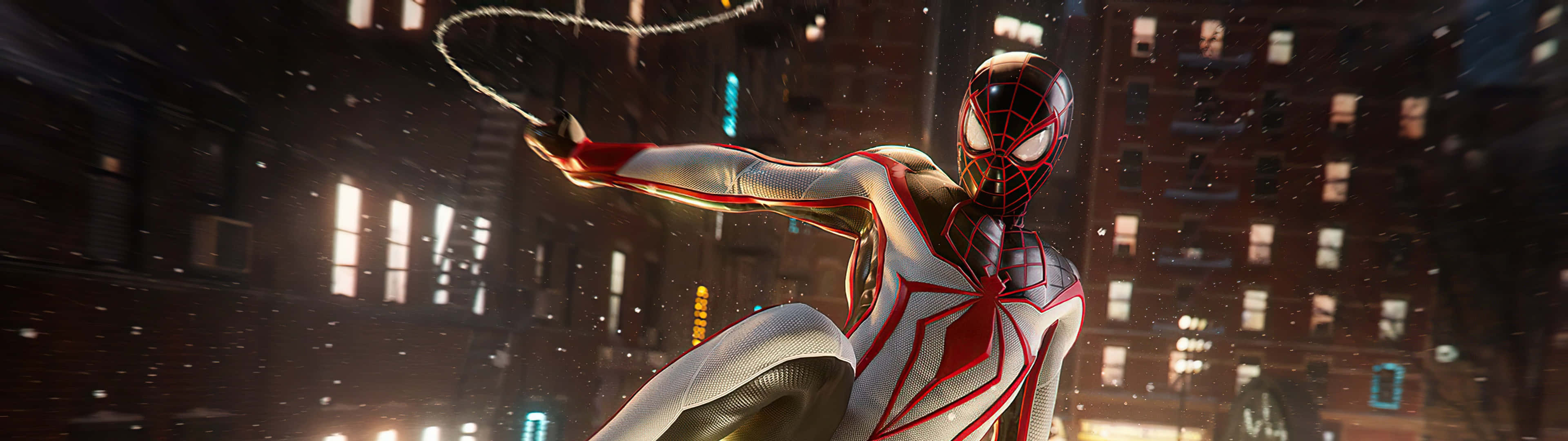 3840x1080 Marvel's Spider Man 3840 X 1080 Gaming Wallpaper