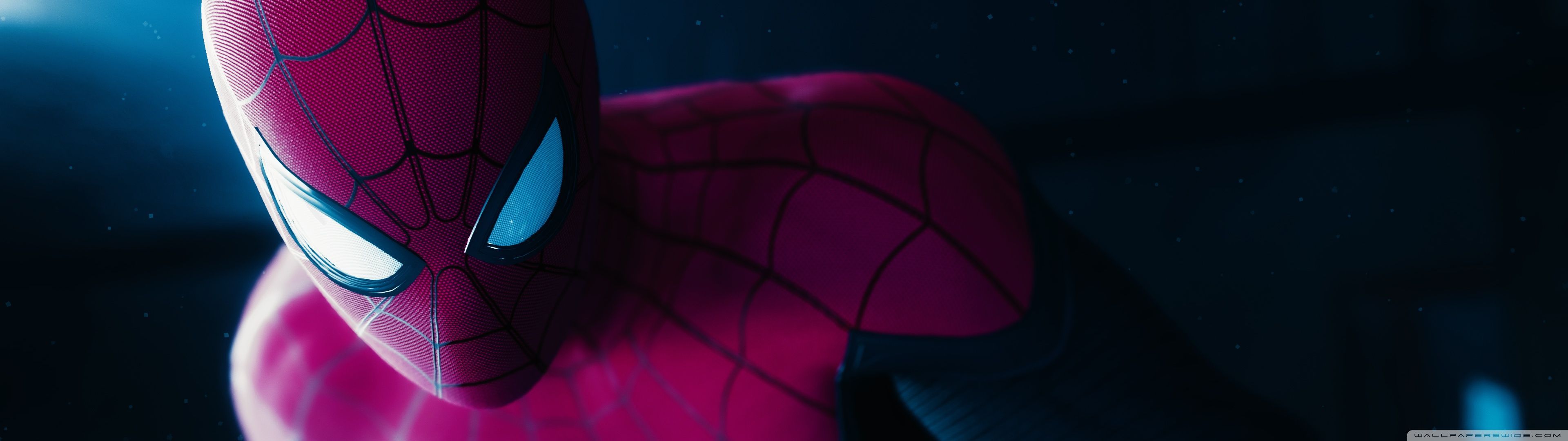 3840x1080 Spider Man, Superhero, Night, Epic 4K UHD Wallpaper for UltraHD Desktop and TV : Widescreen and UltraWide Display : Dual Monitor