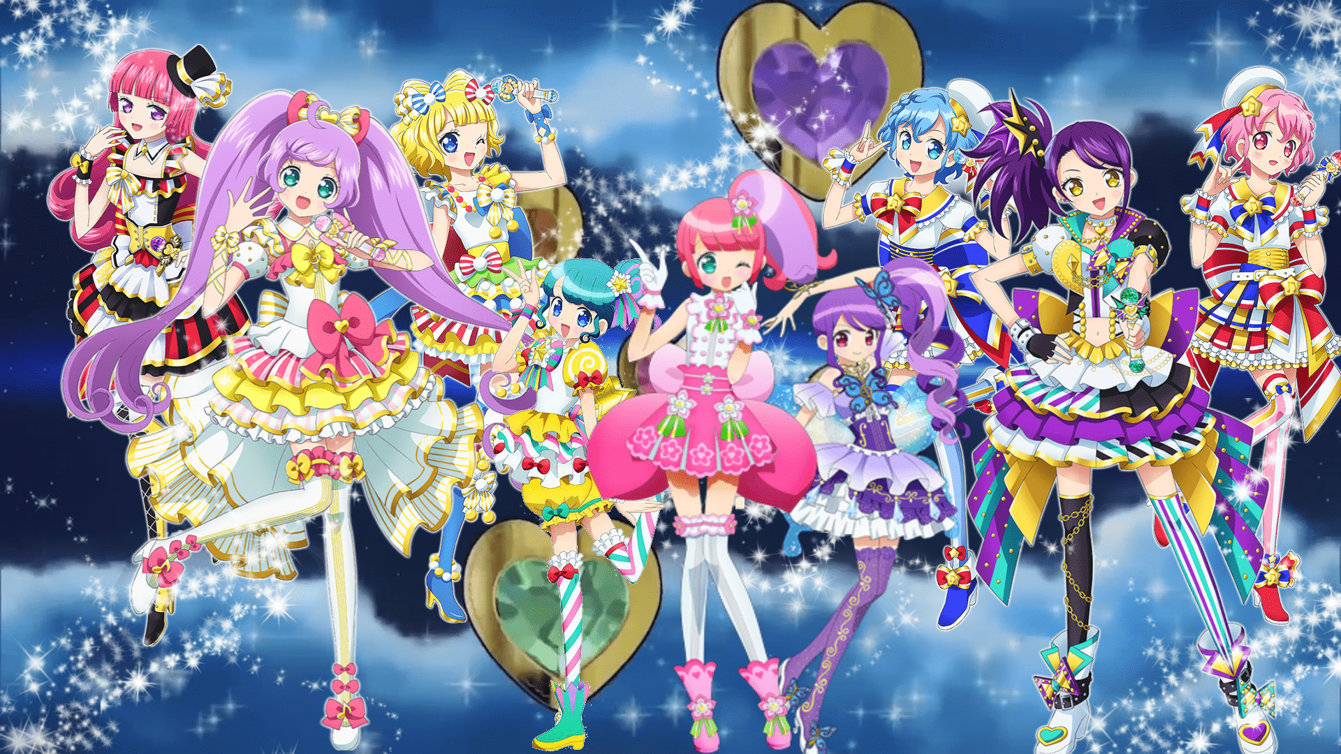 1920x1080 Season 2 PriPara Finish Work Usa!