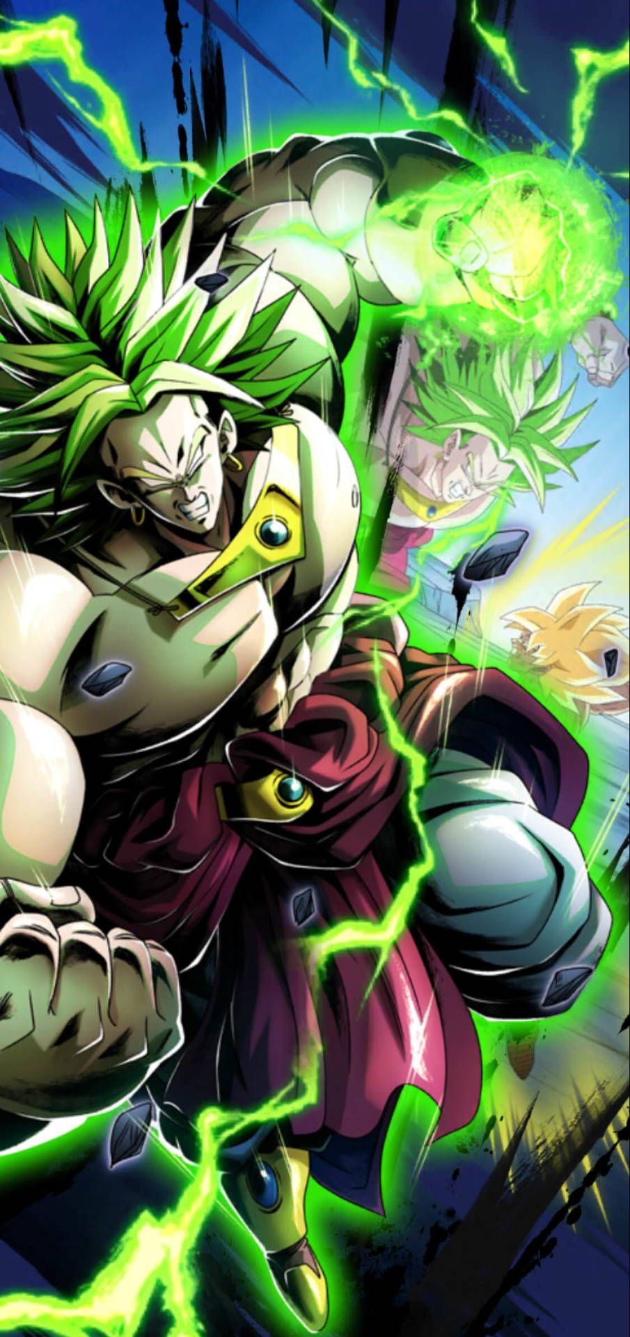 905x1920 Download free Broly Planet Crusher Wallpaper