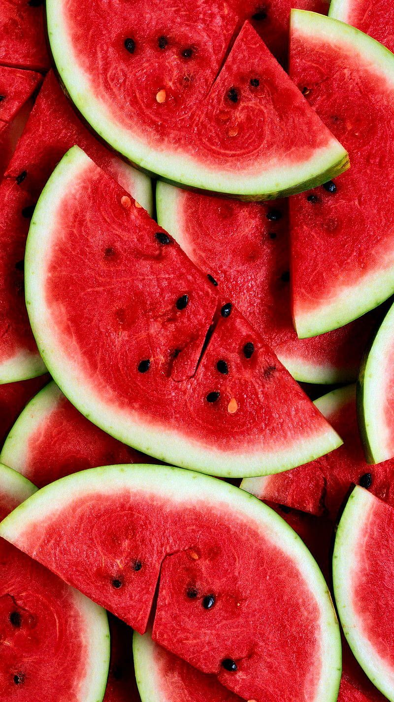 800x1423 Watermelon, food, fruit, fruity, garden, nature, red, seeds, summer, tasty, HD phone wallpaper