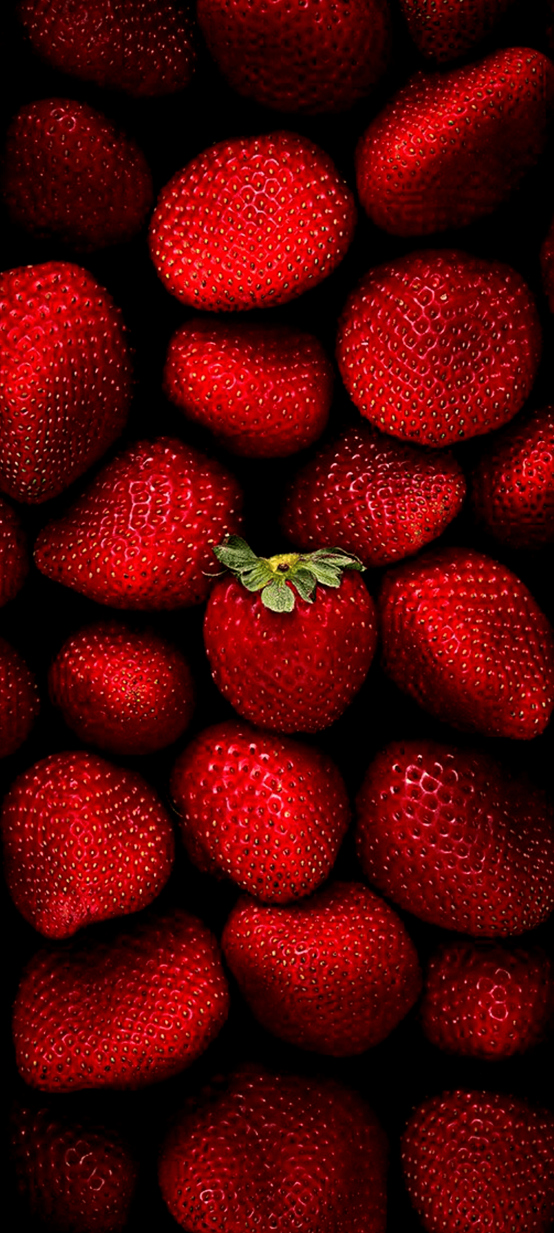 1080x2400 Wallpaper Pretty Fruits Aesthetic, Strawberry, Berry, Fruit, Food, Background Free Image