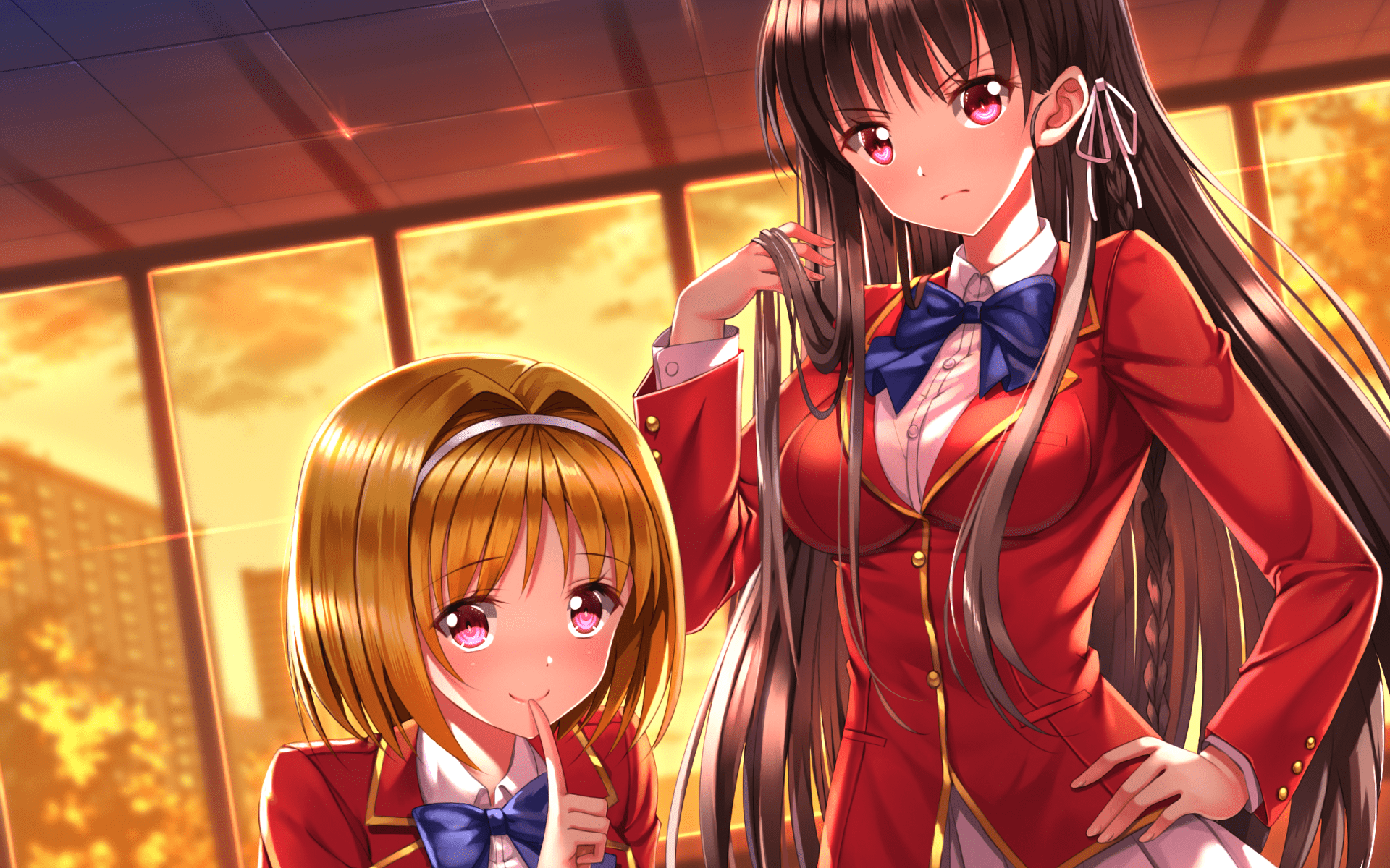 Classroom of the Elite Anime Characters Wallpaper 4K #6091h