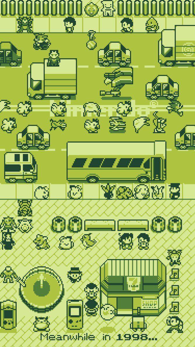 670x1192 Pokémon GBA Wallpaper