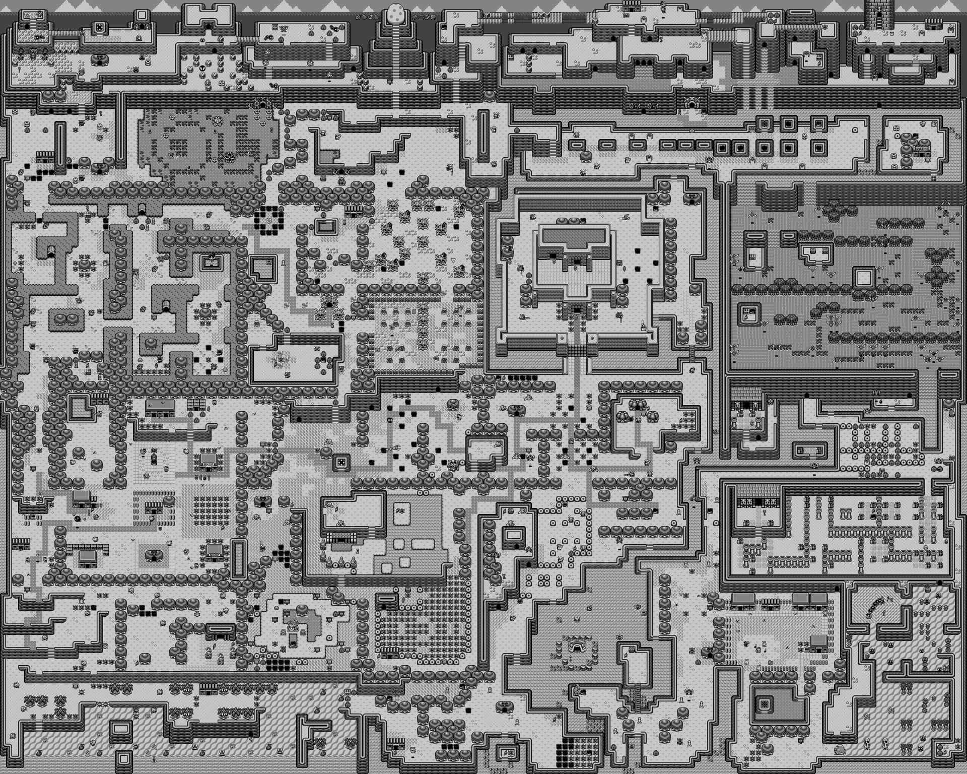 1920x1536 Download Pokemon Gameboy World Map Wallpaper