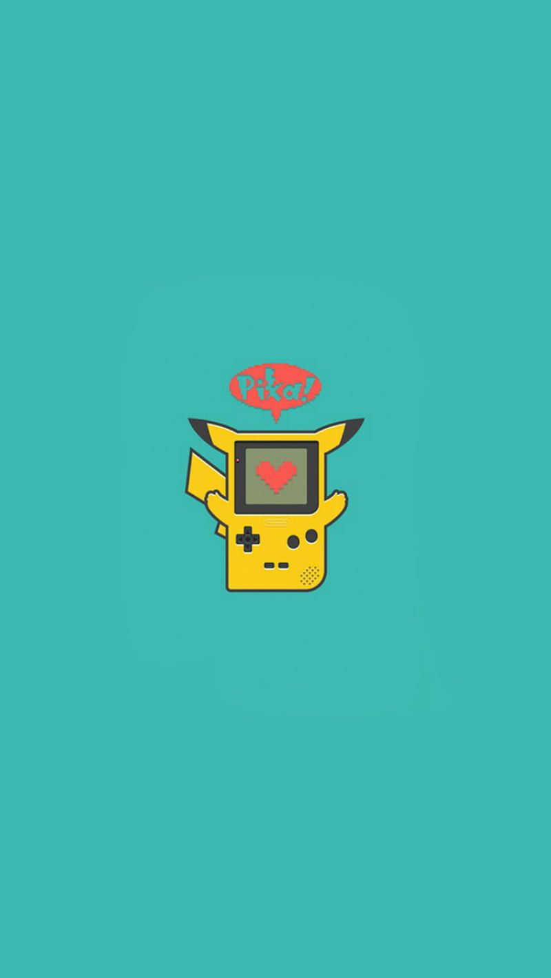800x1420 Gameboy, game, nintendo, pika, pokemon, HD phone wallpaper