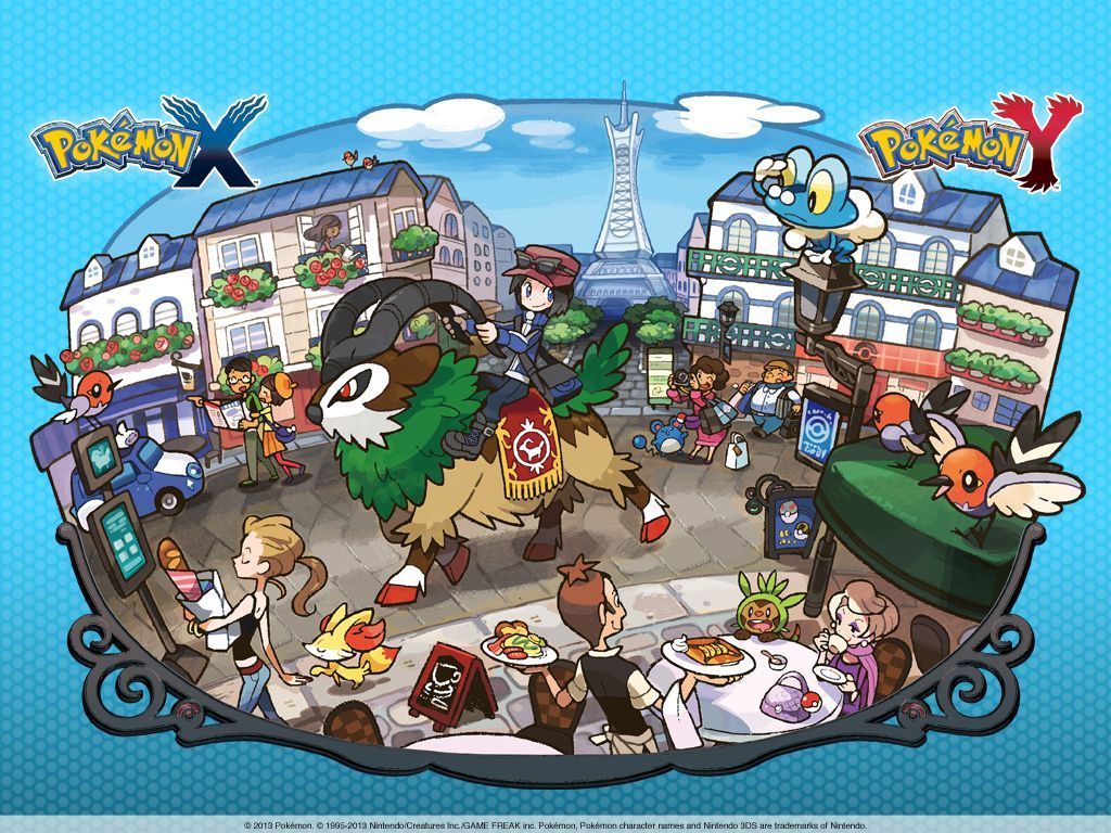 1024x768 Pokémon X and Y Wallpaper (4)