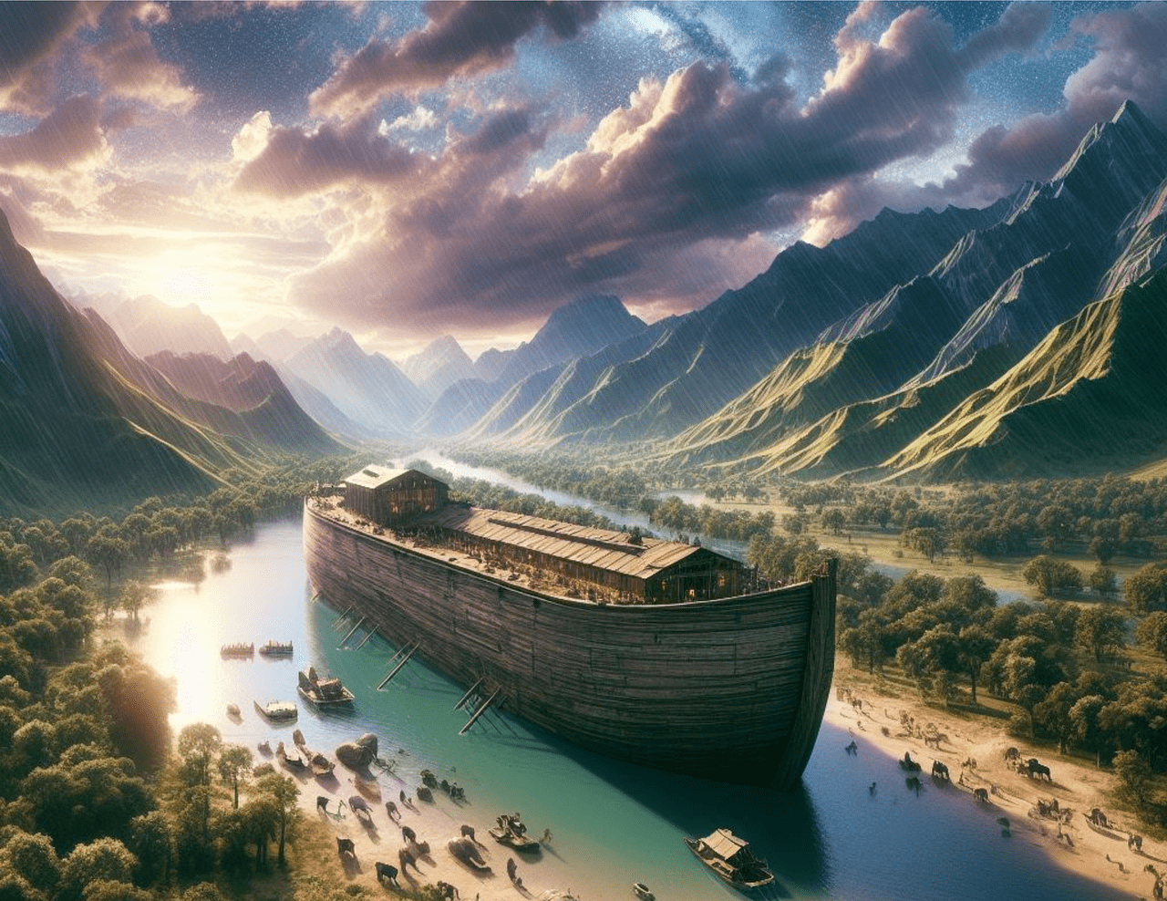 1280x988 Free Noah'S Ark & Ark Image