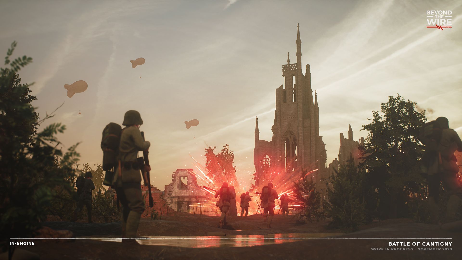 1920x1080 Beyond The Wire: Road Map