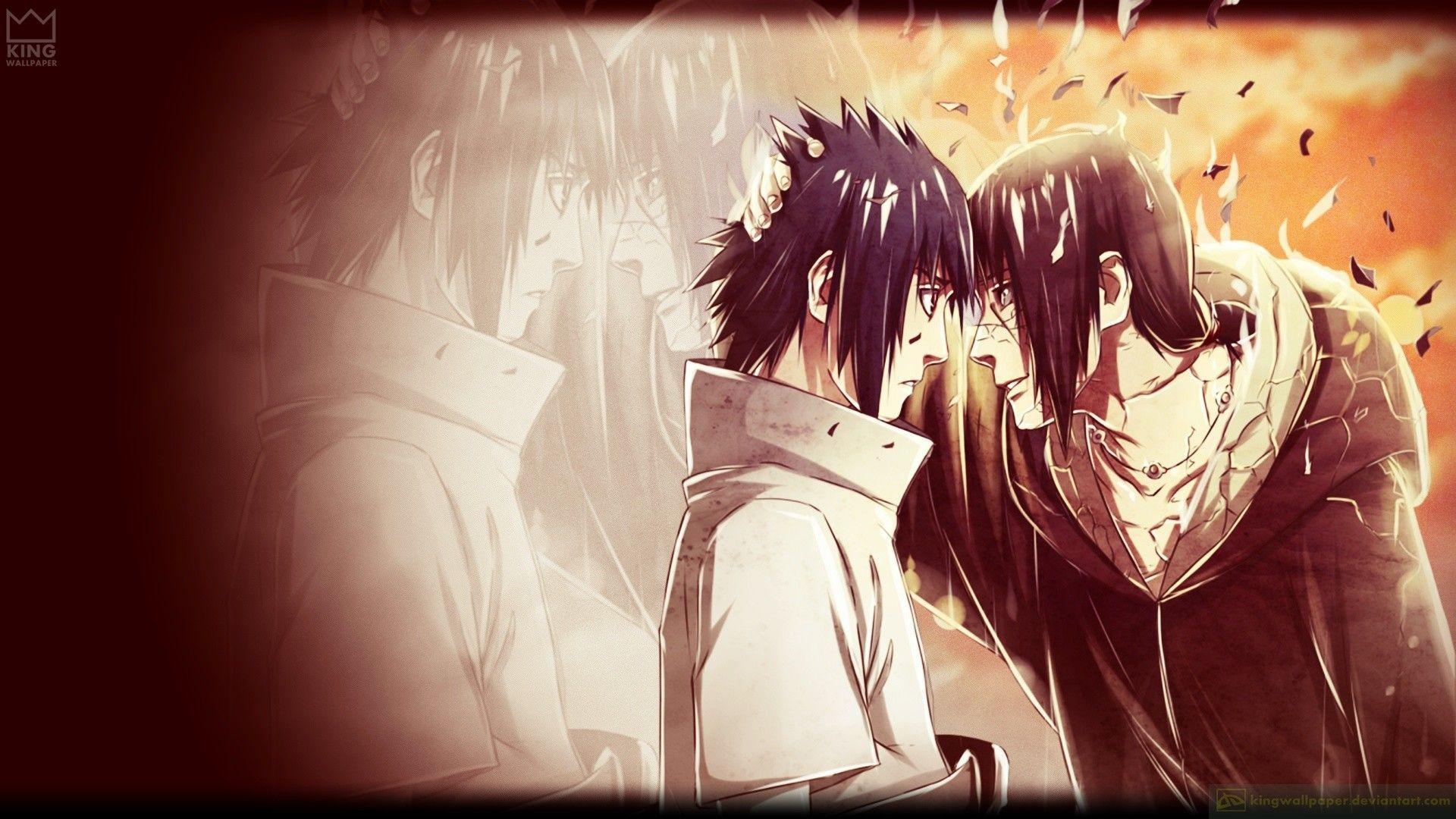 1920x1080 Naruto Shippuden Sasuke Vs Itachi hình nền