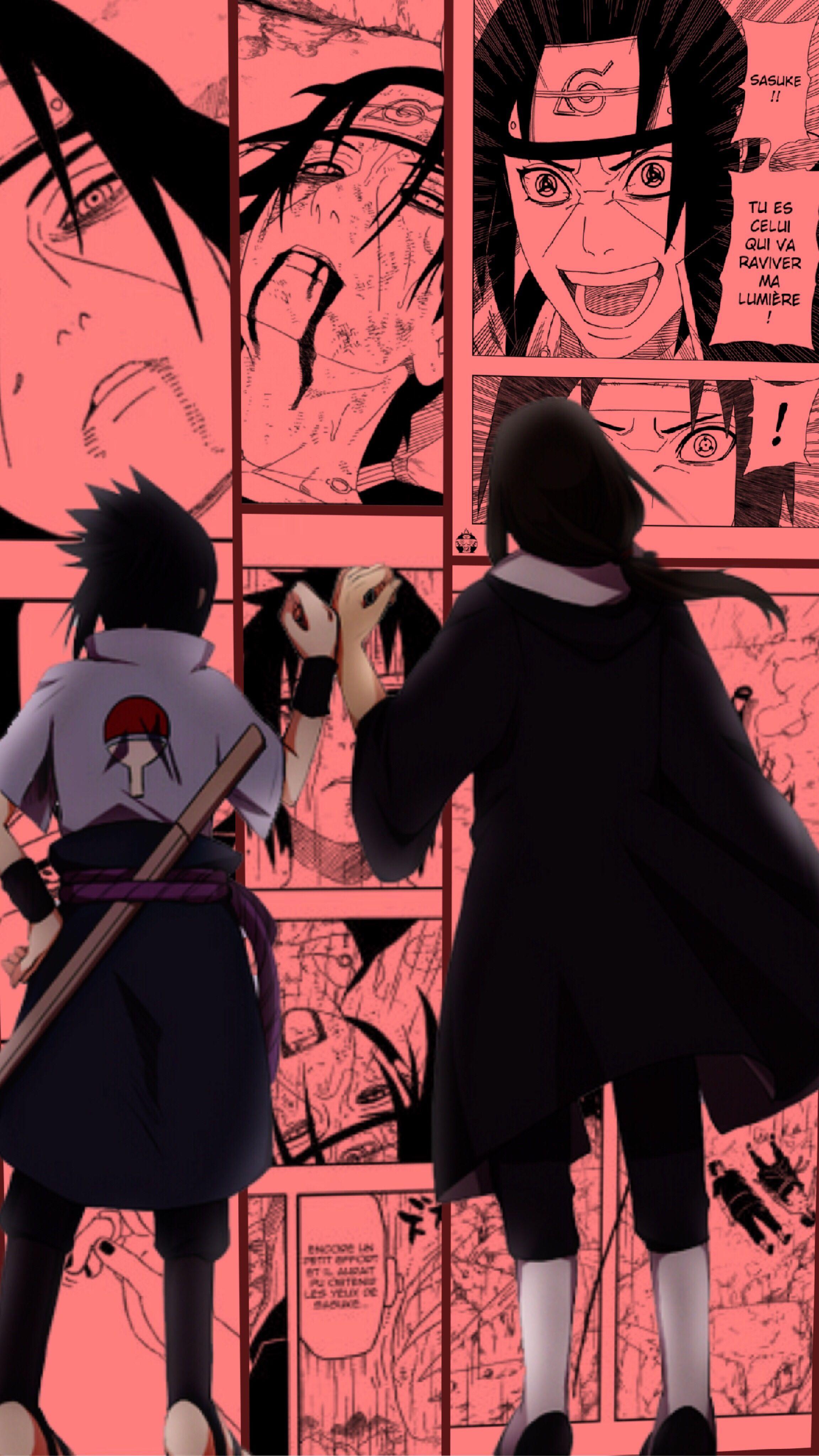2304x4096 freetoedit Wallpaper Itachi Sasuke Image