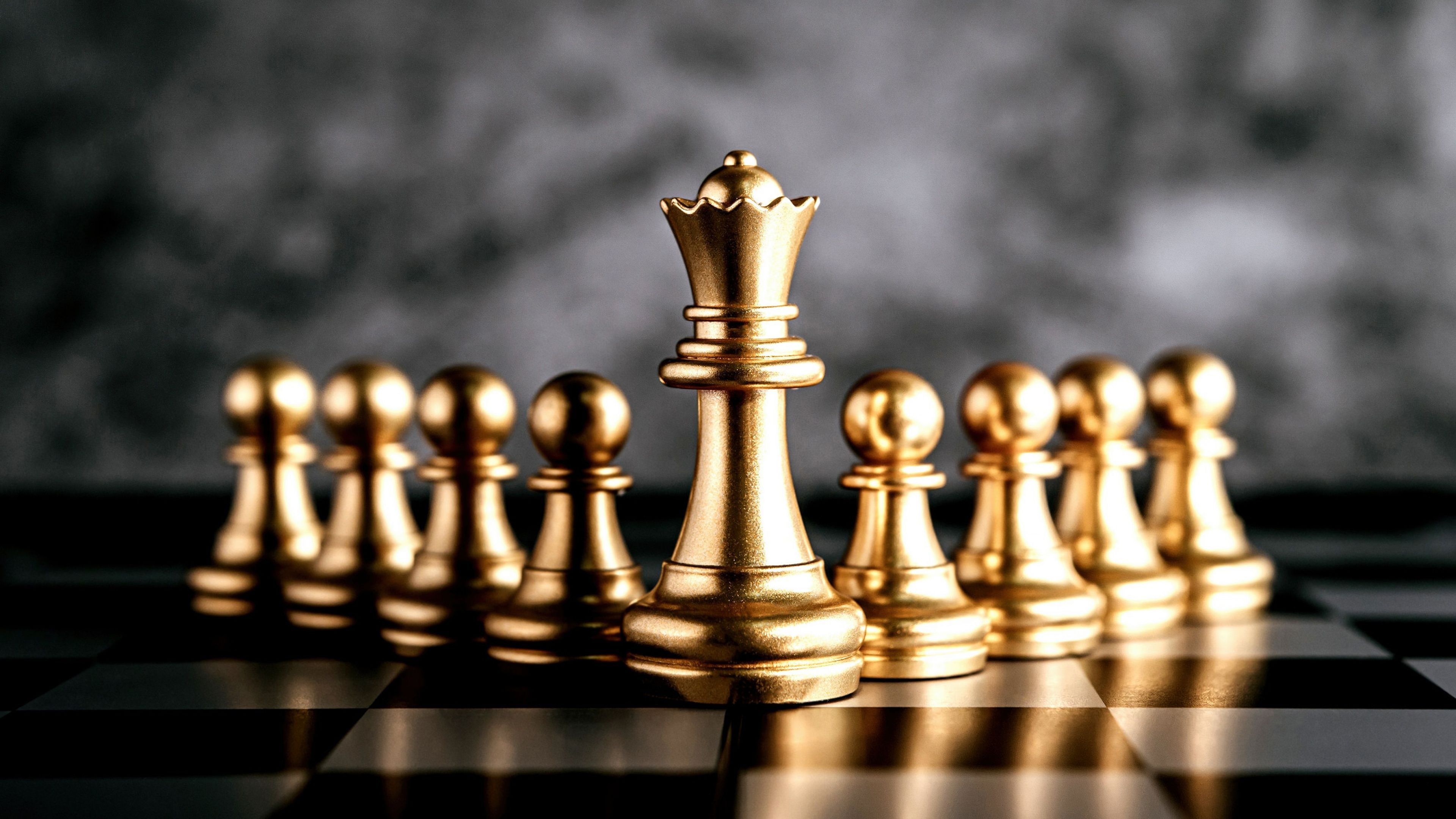 3840x2160 King (Chess) Wallpaper 4K, Chessboard, Pawn (Chess)