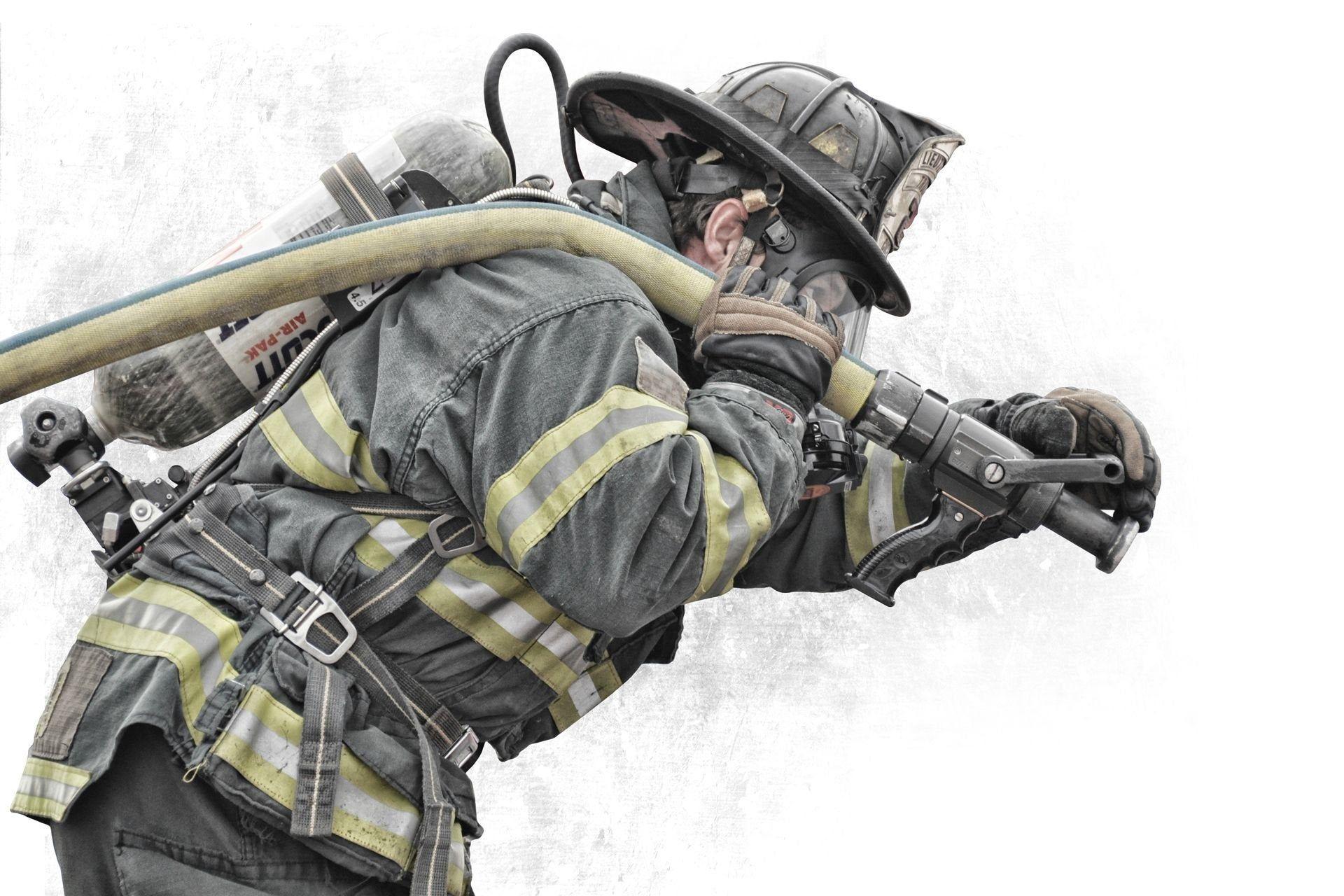 1920x1280 Firefighter Desktop Wallpaper