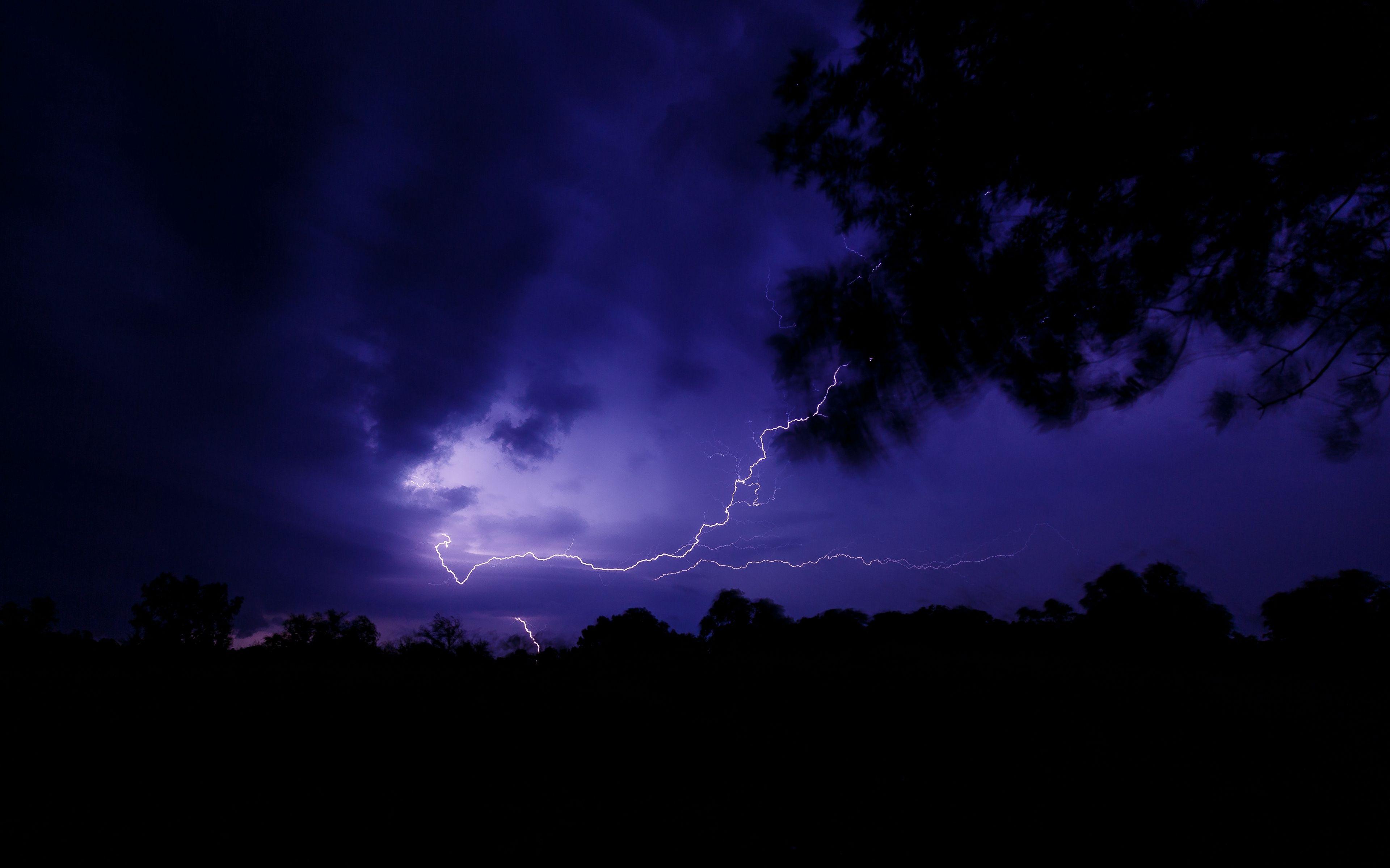 Dark Night Sky Clouds Scenery Art Wallpaper 4K #4.3264