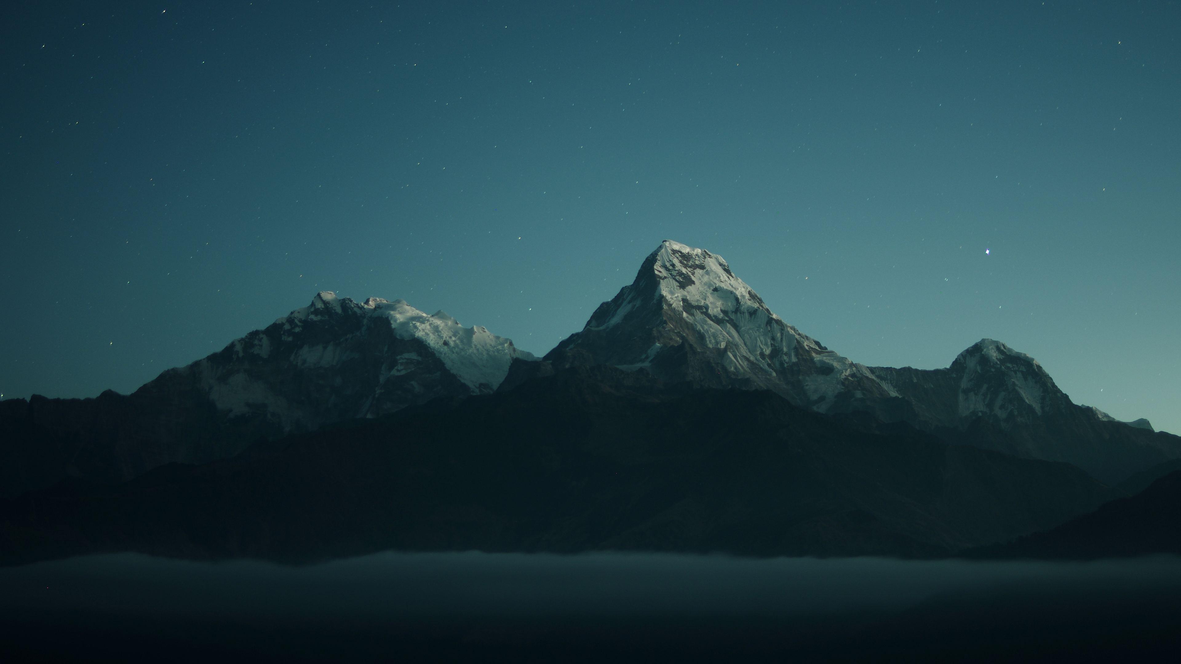 3840x2160 Wallpaper 4k Mountains Landscape Dark Nature 4k 4k Wallpaper