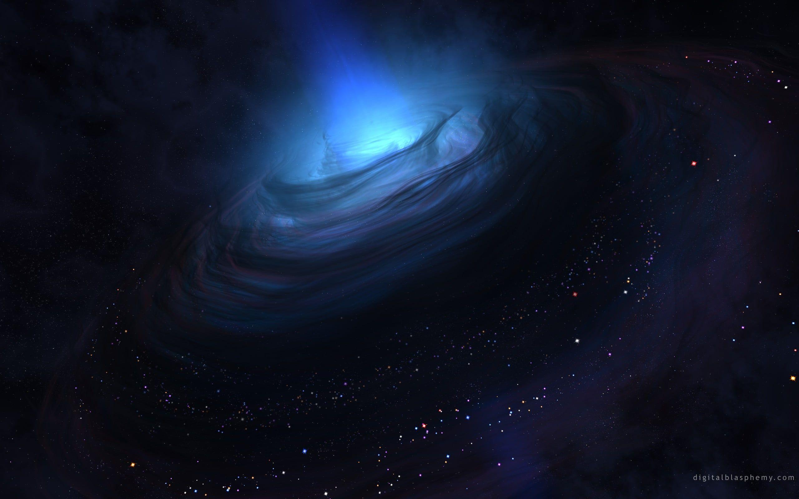 2560x1600 Nebula digital wallpaper, space art, space, stars, Digital