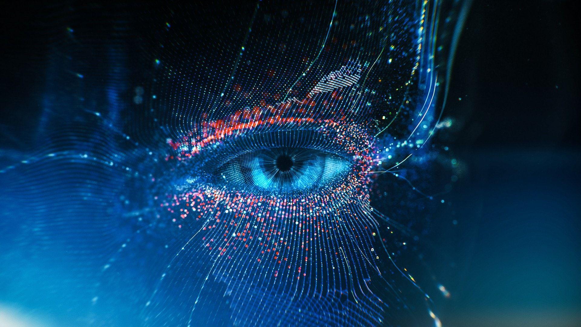 1920x1080 Digital Artwork Eyes Abstraction Wallpaper and Free Stock