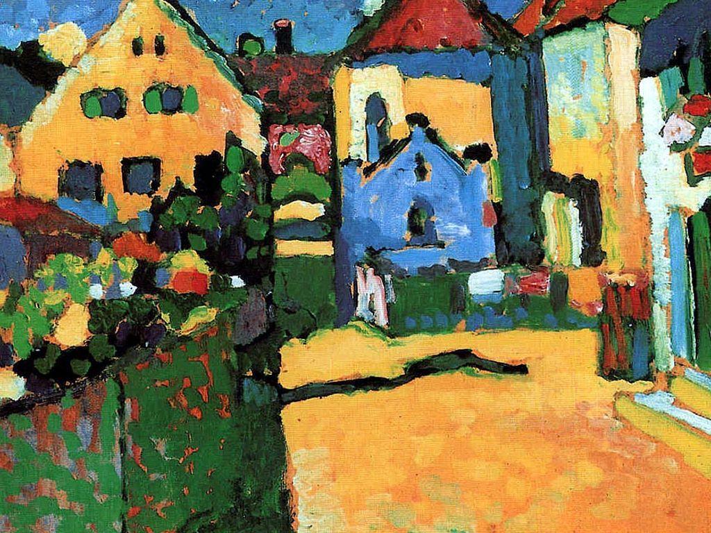 1024x768 My Free Wallpaper Wallpaper : Wassily Kandinsky