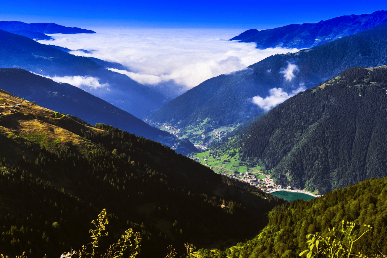 1309x871 Turkish Airlines على X: The mountains in Trabzon, Turkey offer an amazing view over the landscape. Thanks to Yunus Öztürk for this picture! / X