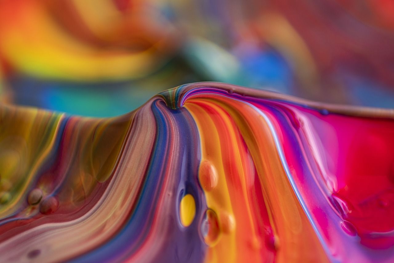 1280x853 Mountain Colors Paint