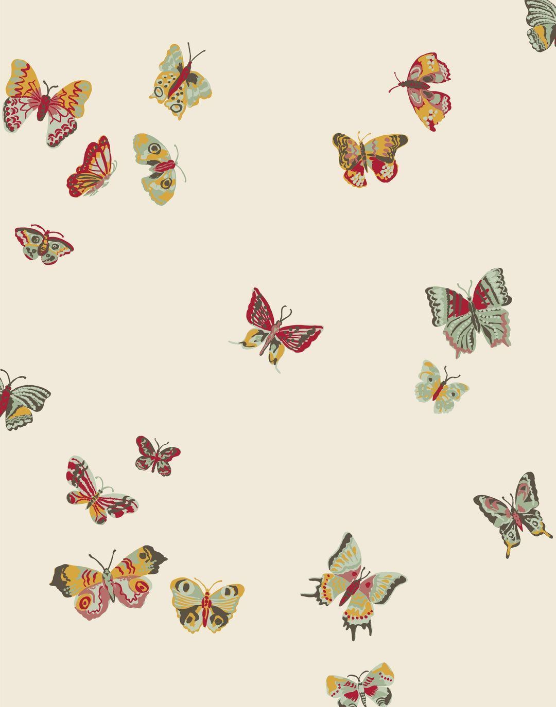 1080x1375 Butterflies Wallpaper. Hygge & West