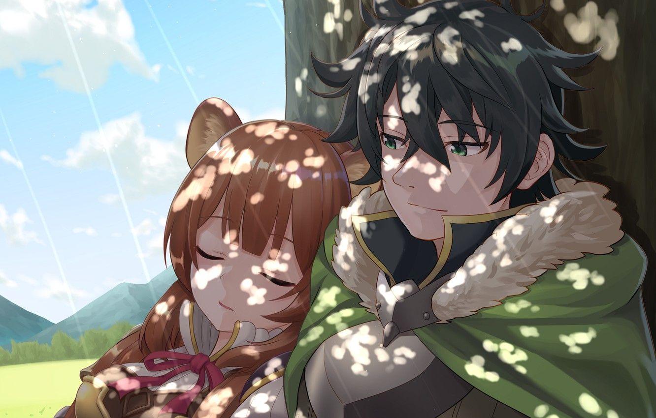 1332x850 Wallpaper The Rise Of Shield Hero, Raphtalia, Naofumi Iwatani