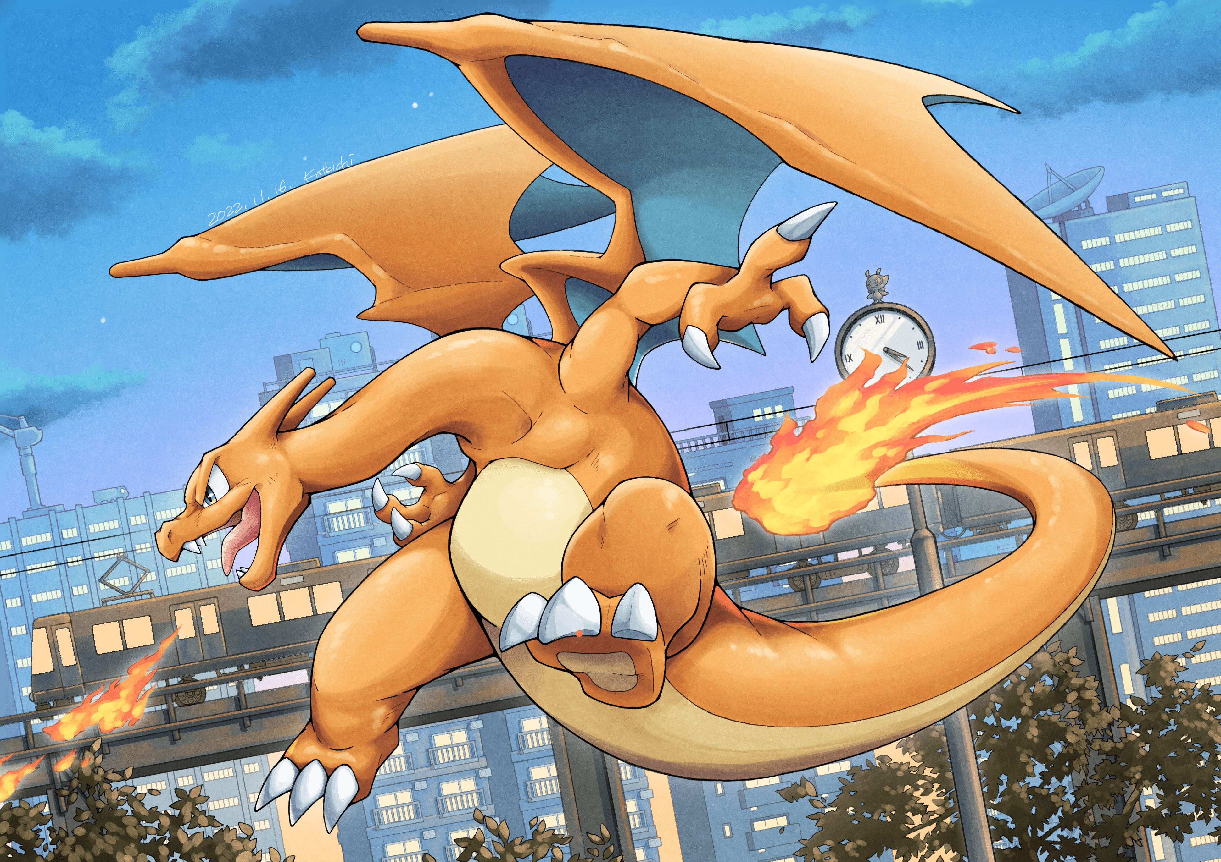 3882x2743 Download Charizard (Pokémon) Video Game Pokemon 4k Ultra HD Wallpaper