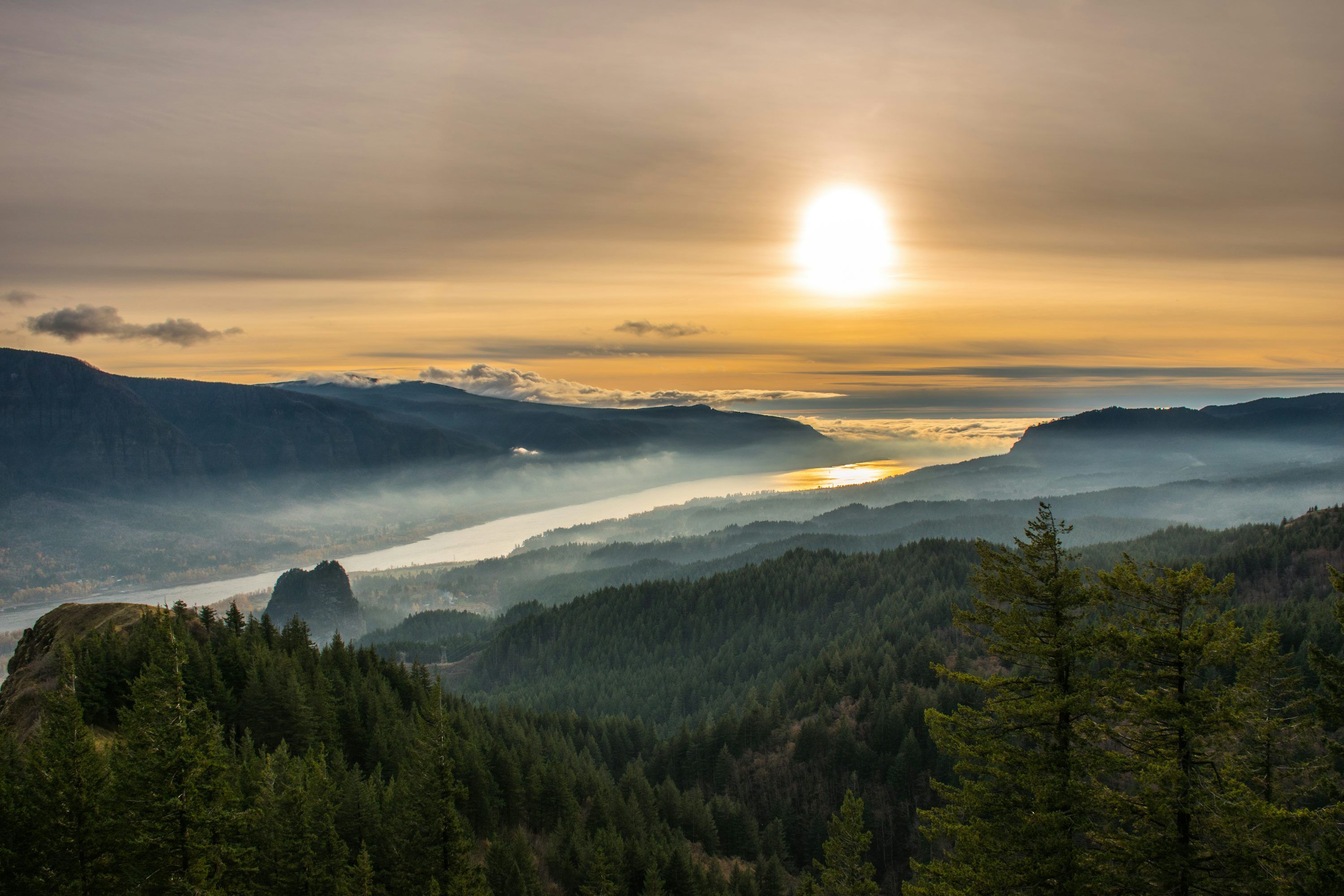 3000x2000 Columbia River Gorge Picture. Download Free Image