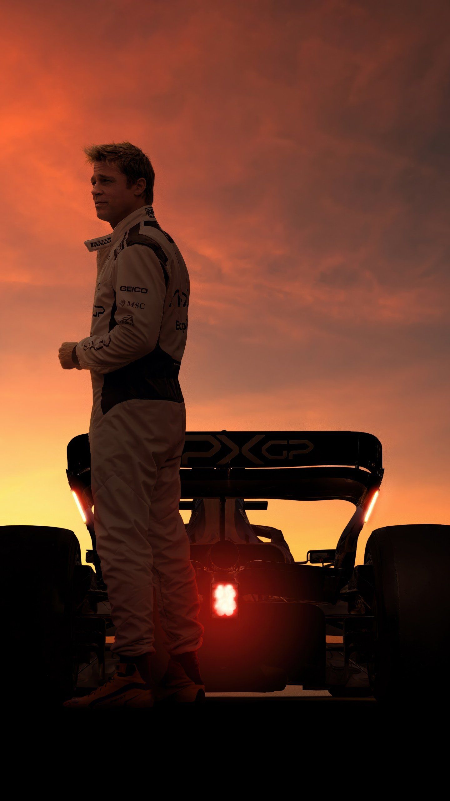 1440x2560 F1 Movie Wallpaper