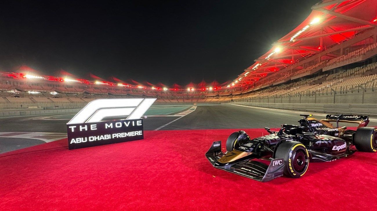 1300x730 Abu Dhabi shows it has formula for success at premiere of F1 movie at Yas Marina Circuit News Center
