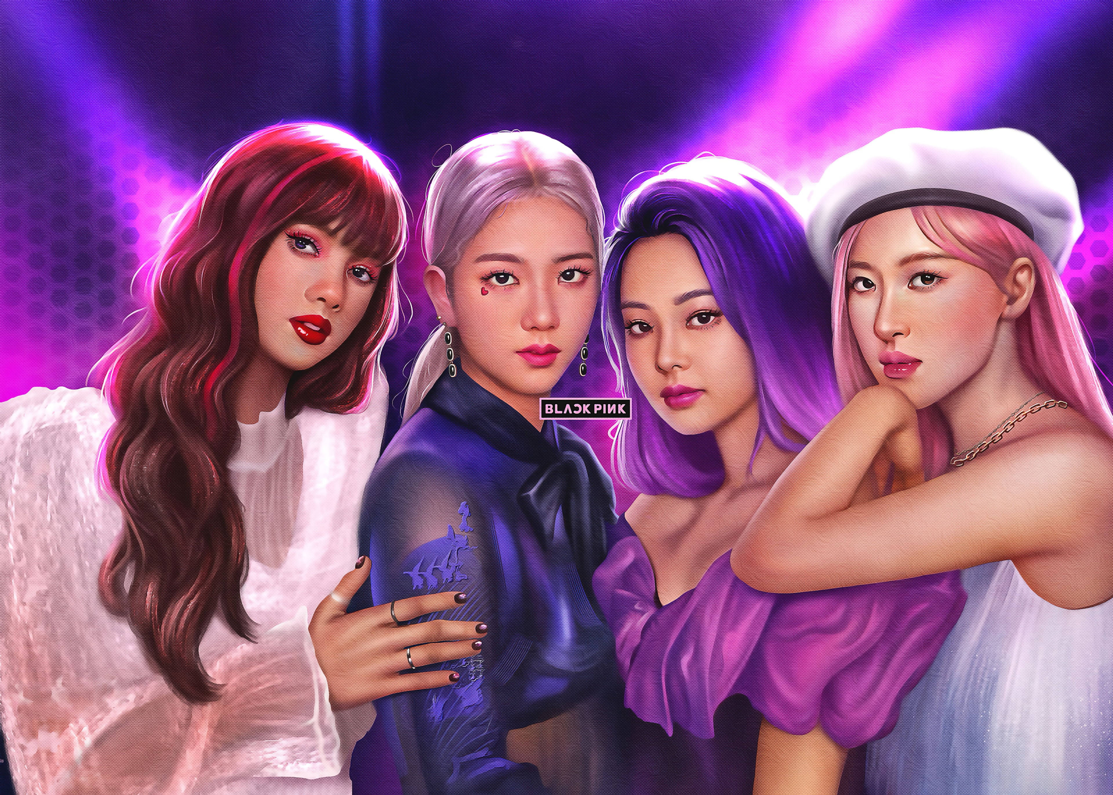 3840x2743 Blackpink Aesthetic Background
