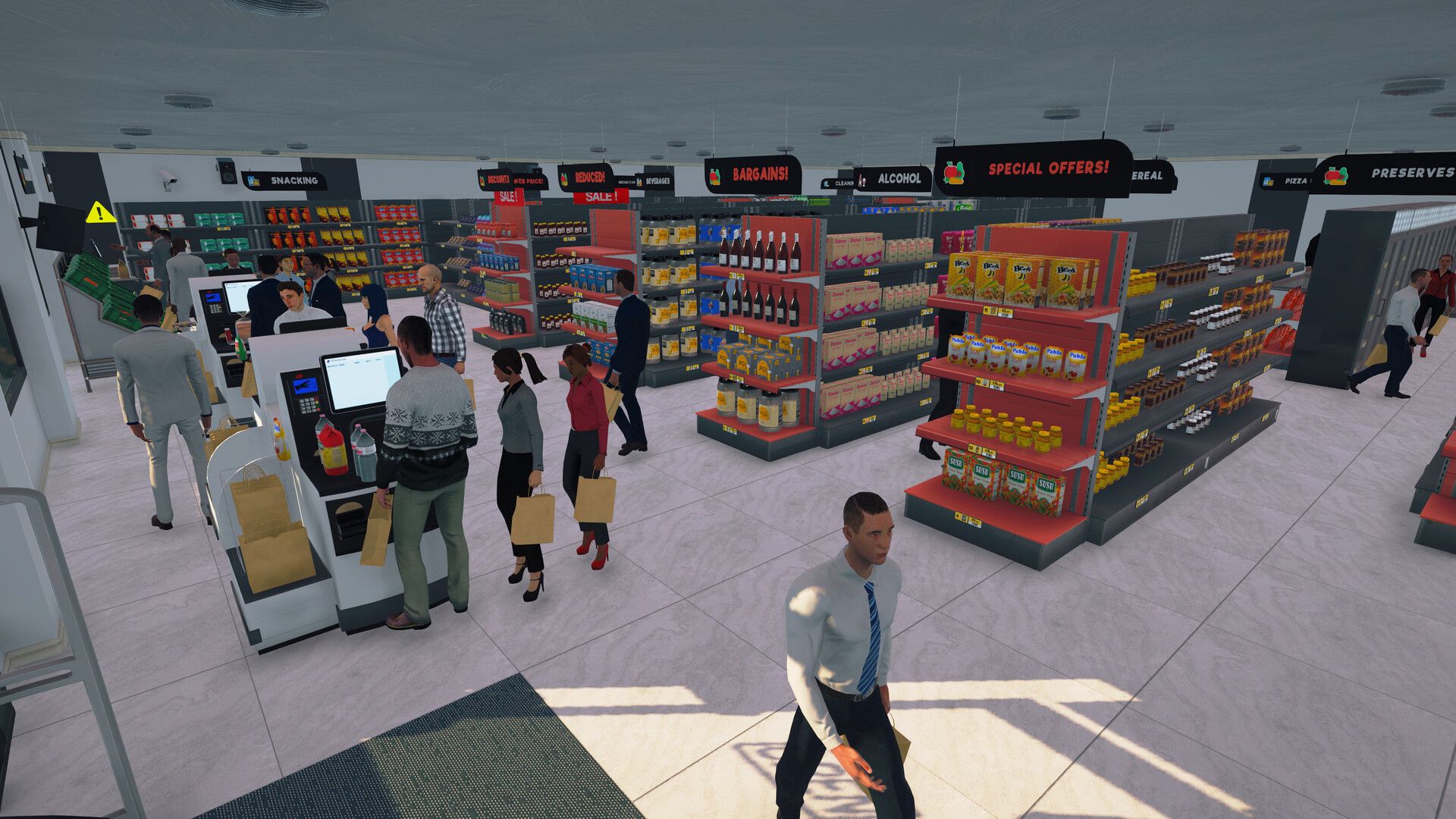 1920x1080 Save 25% on Supermarket Simulator on Steam
