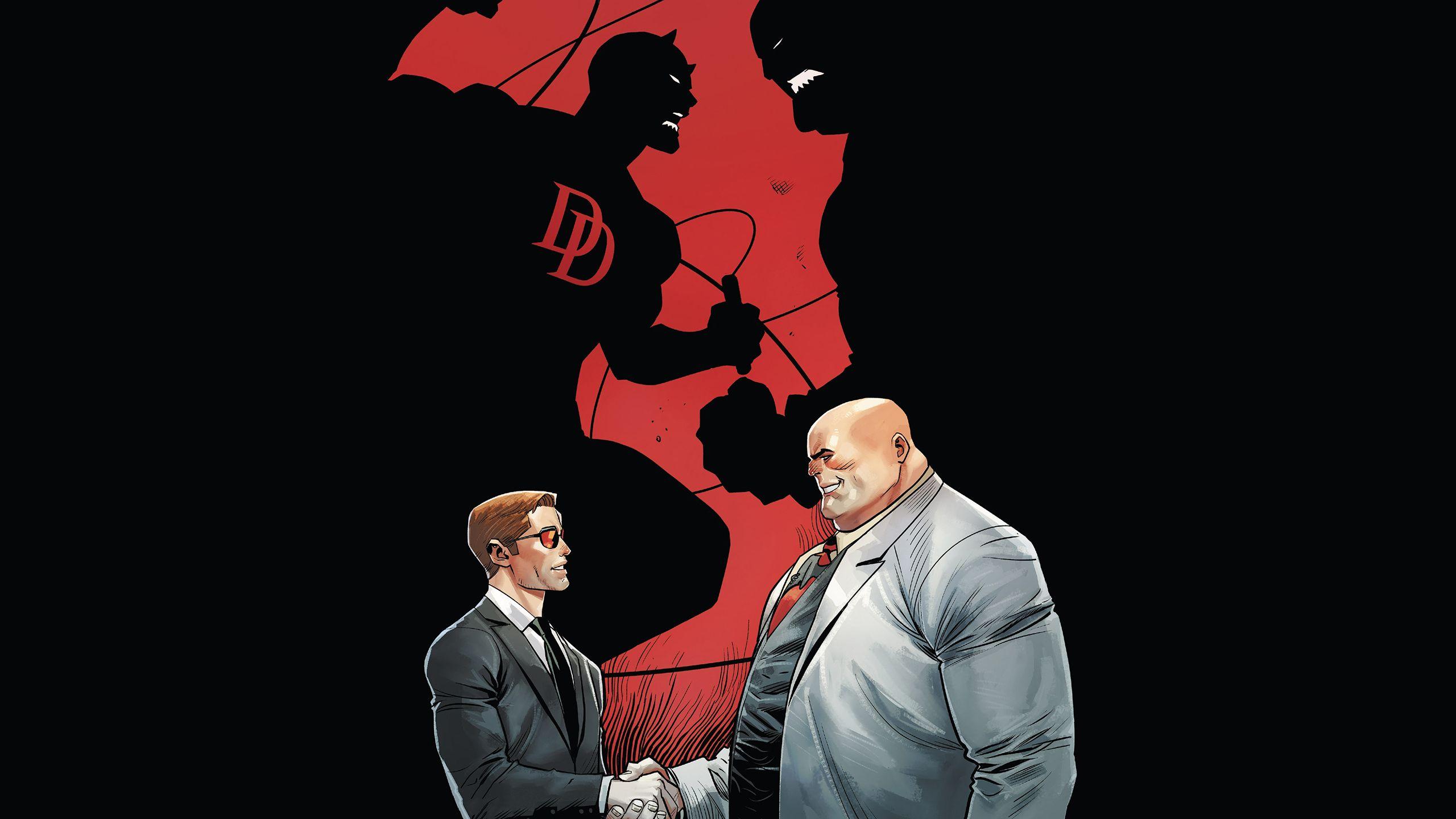 2560x1440 Comics Daredevil Kingpin HD Wallpaper Background Image