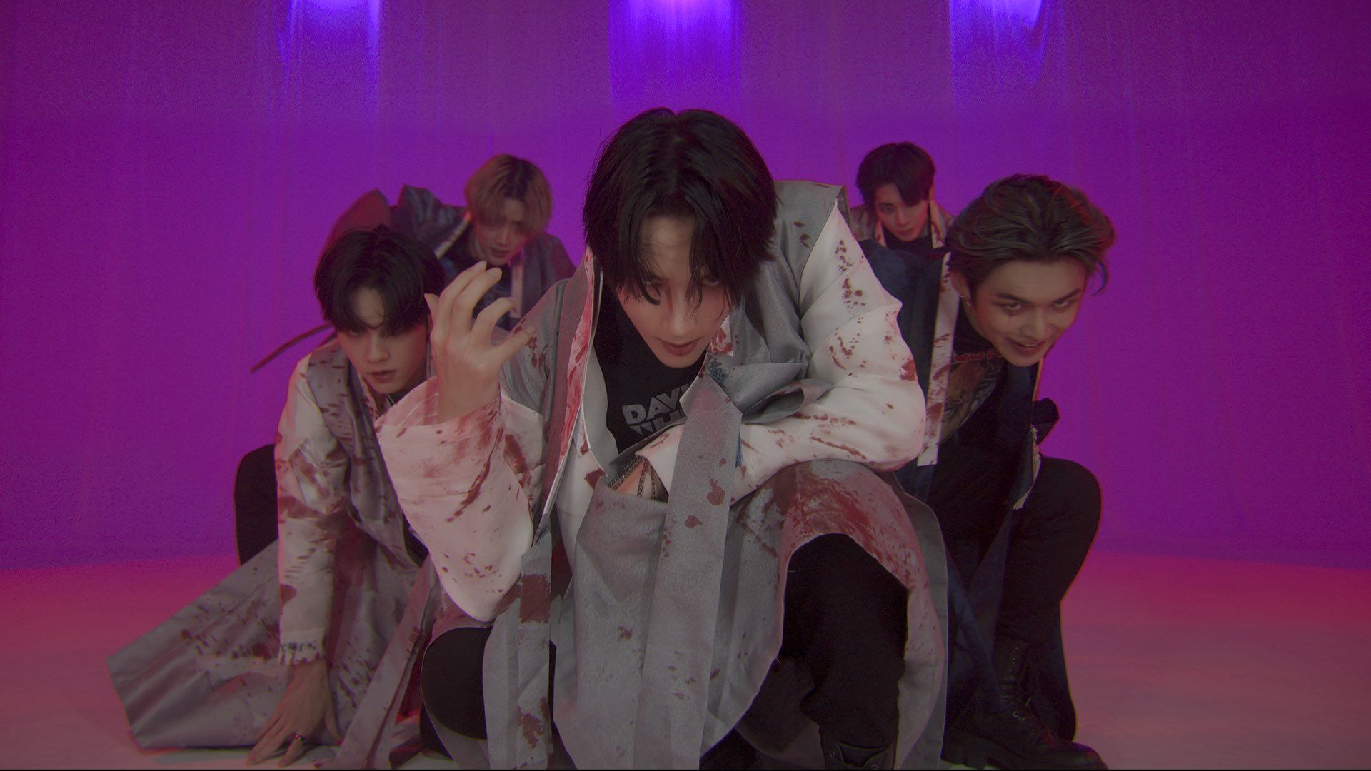 1920x1080 ari on X: imagine getting a lost media and releasing it years later because txt inspired a fictional project boy group called saja boys. they used this wave well / X