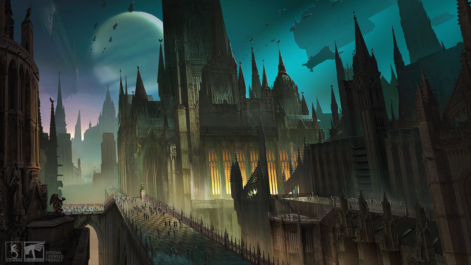 1600x900 Warhammer 40k Gladius Imperial City