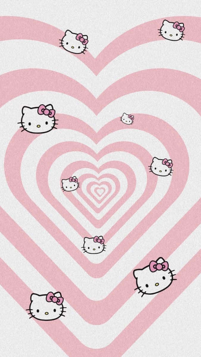 675x1200 Y2k Hello Kitty Wallpaper